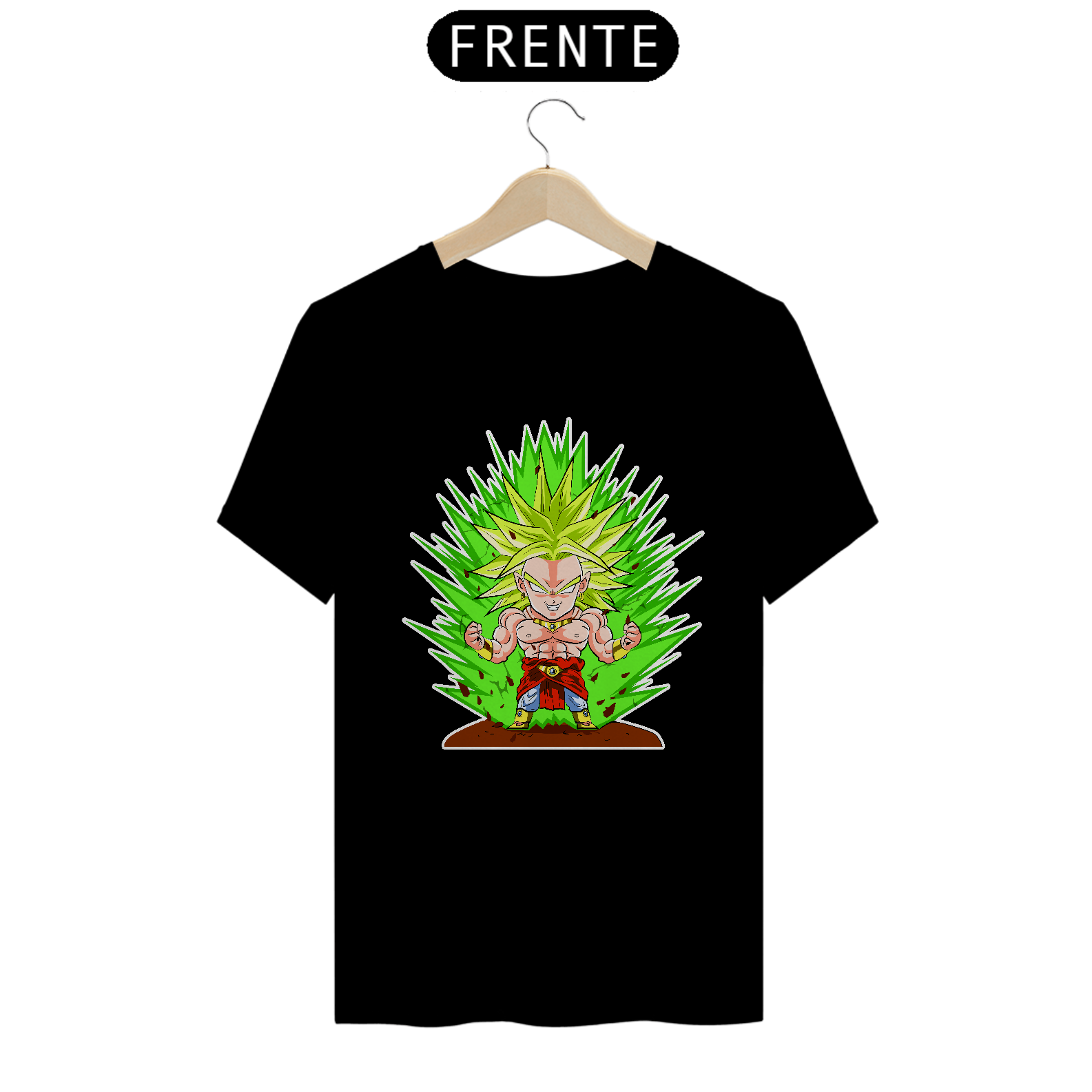 Nome do produto: camiseta t-shirt quality broly chibi