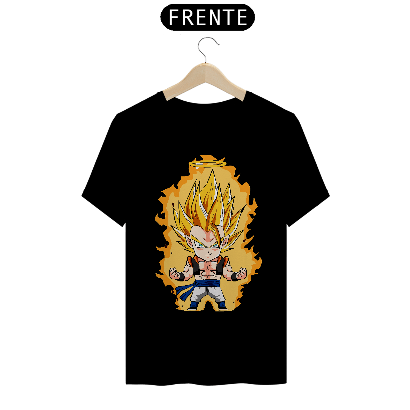 Nome do produto: camiseta t-shirt quality gogeta chibi