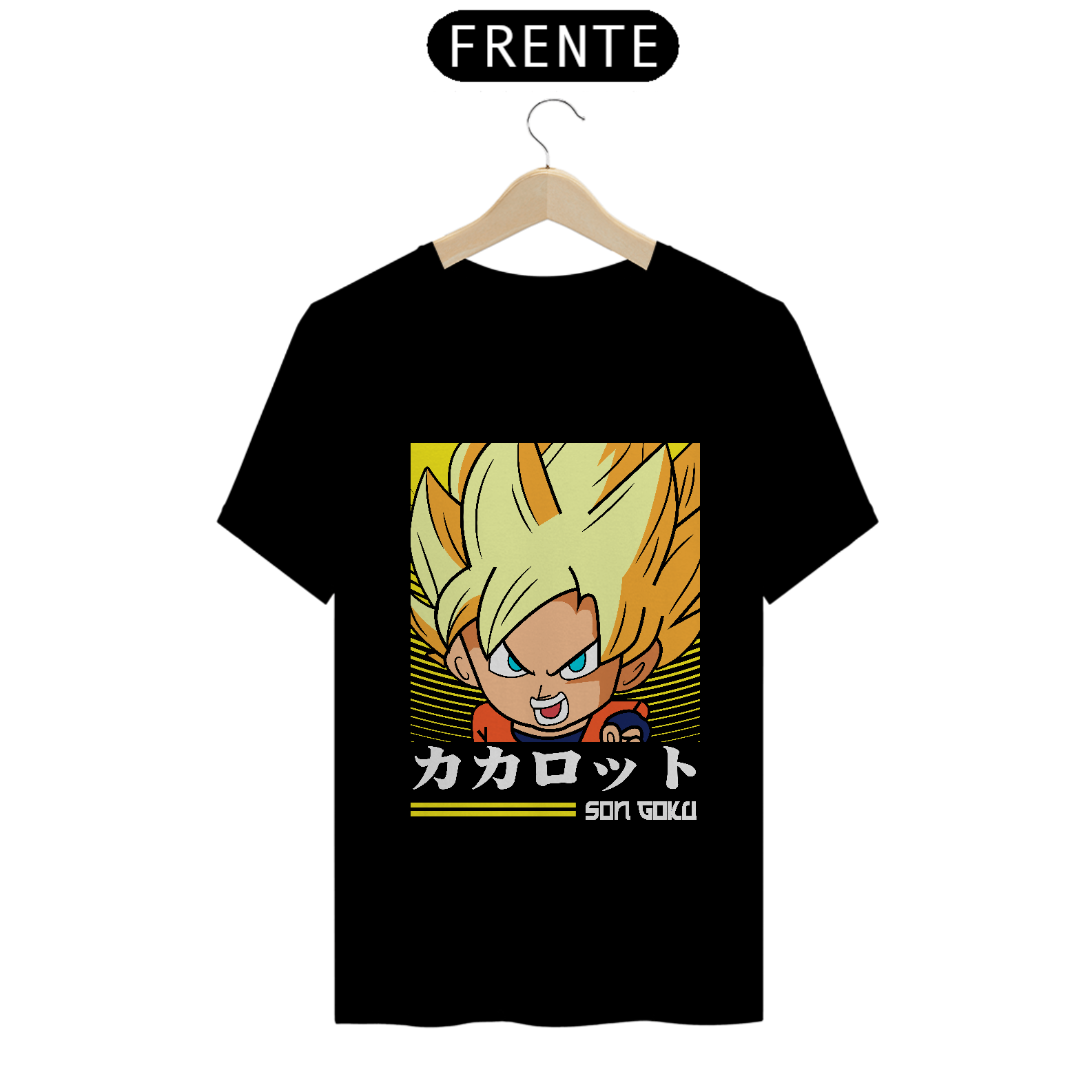 Nome do produto: camiseta t-shirt quality goku chibi 2
