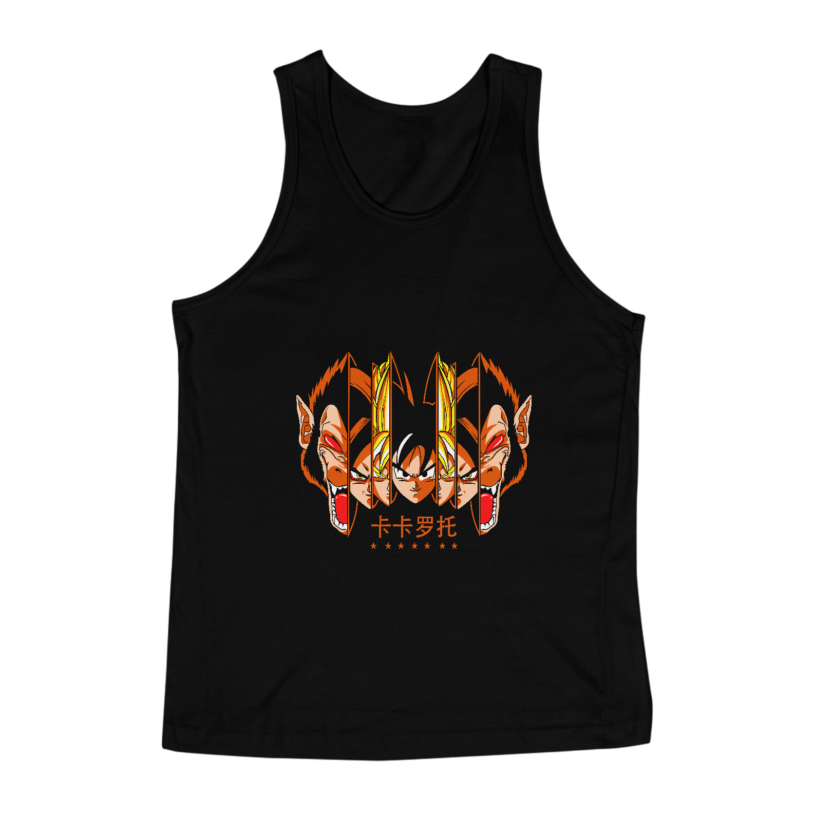 Nome do produto: regata masc goku fases