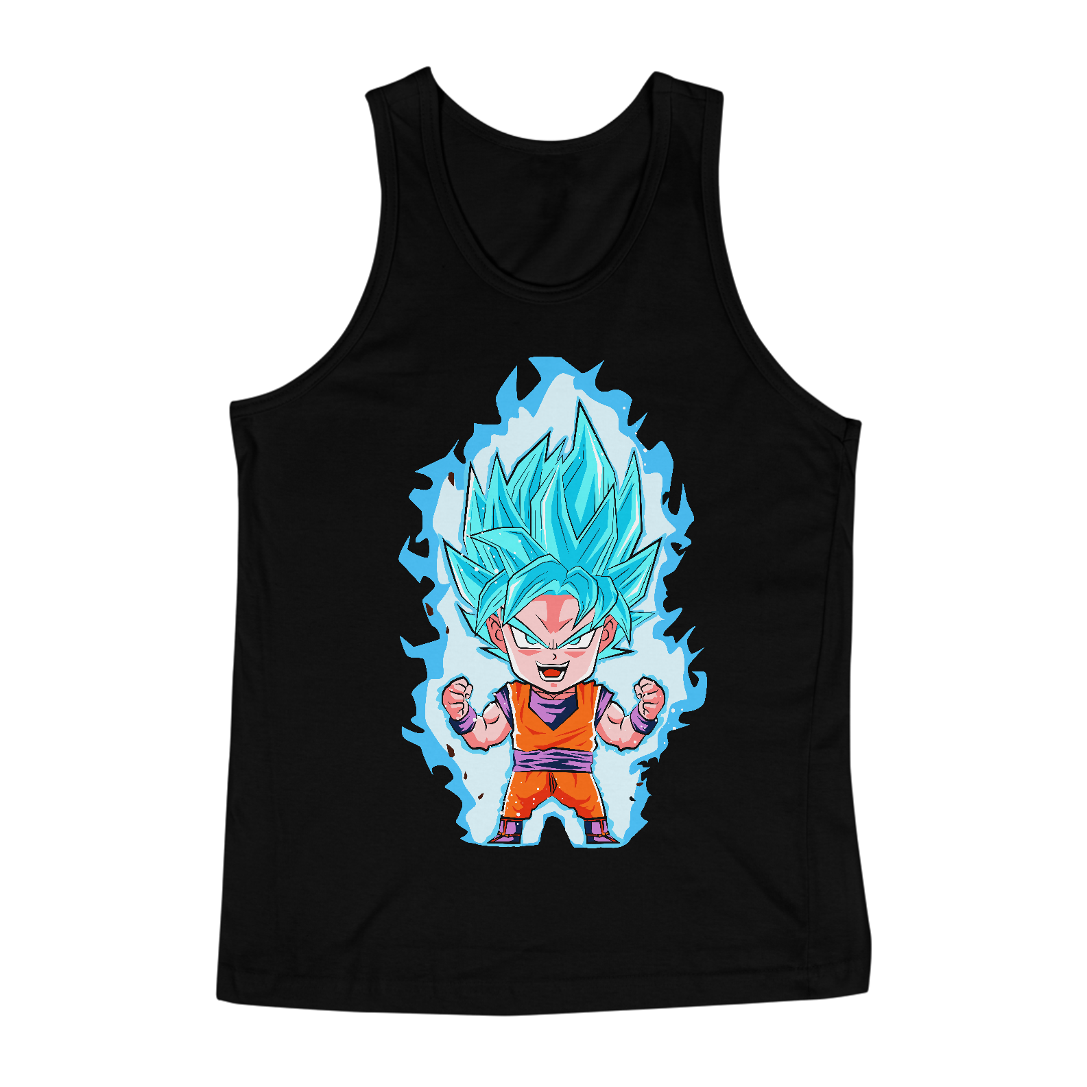 Nome do produto: regata masc goku blue