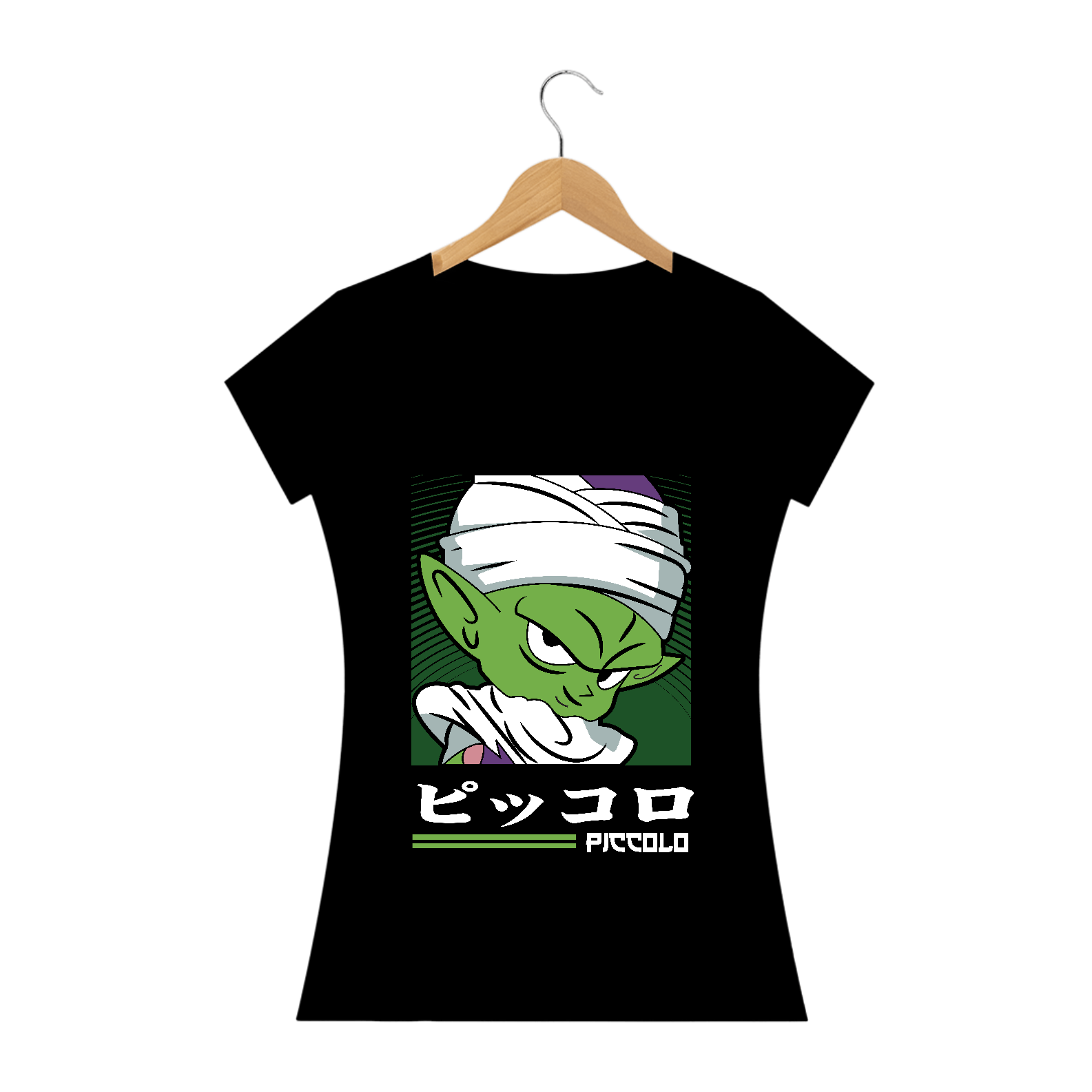 Nome do produto: camiseta feminina picollo chibi