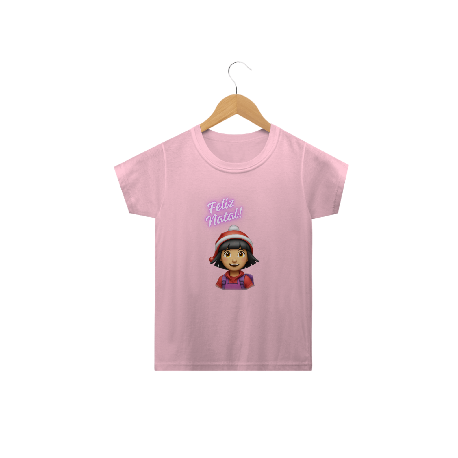 Nome do produto: Camisa de Natal (Emoji Dora Aventureira)