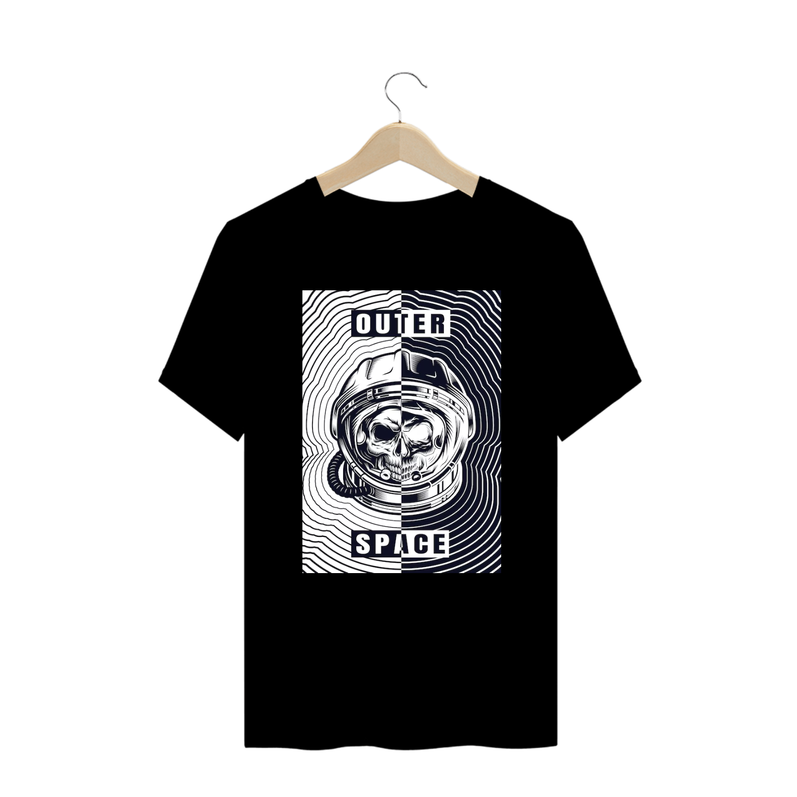 Nome do produto: Camisa caveira astronauta