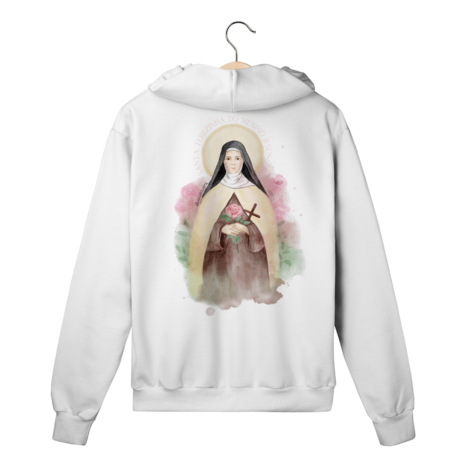 Moletom com Zíper - Santa Terezinha