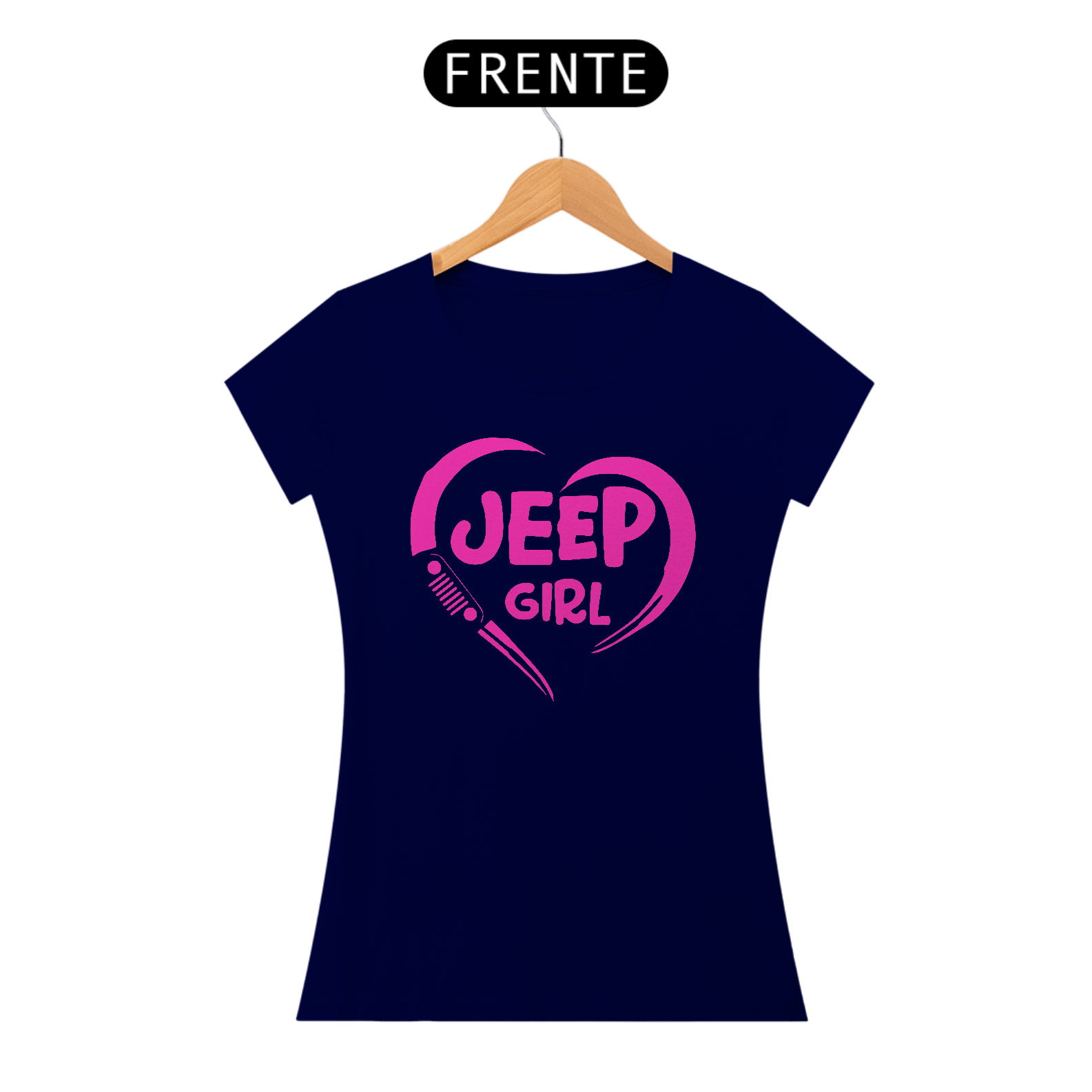 Nome do produto: Baby Look Quality - Jeep Girl
