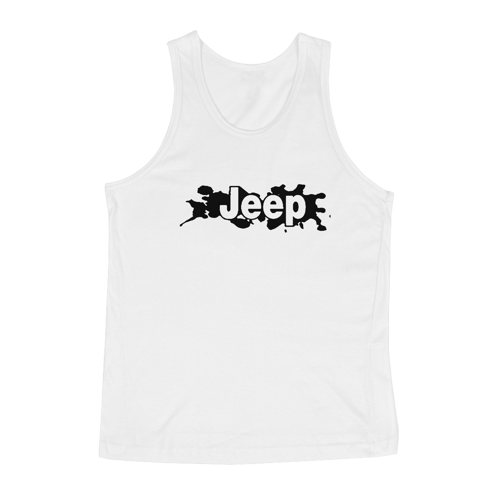 Camiseta Regata - Jeep Lama Preta