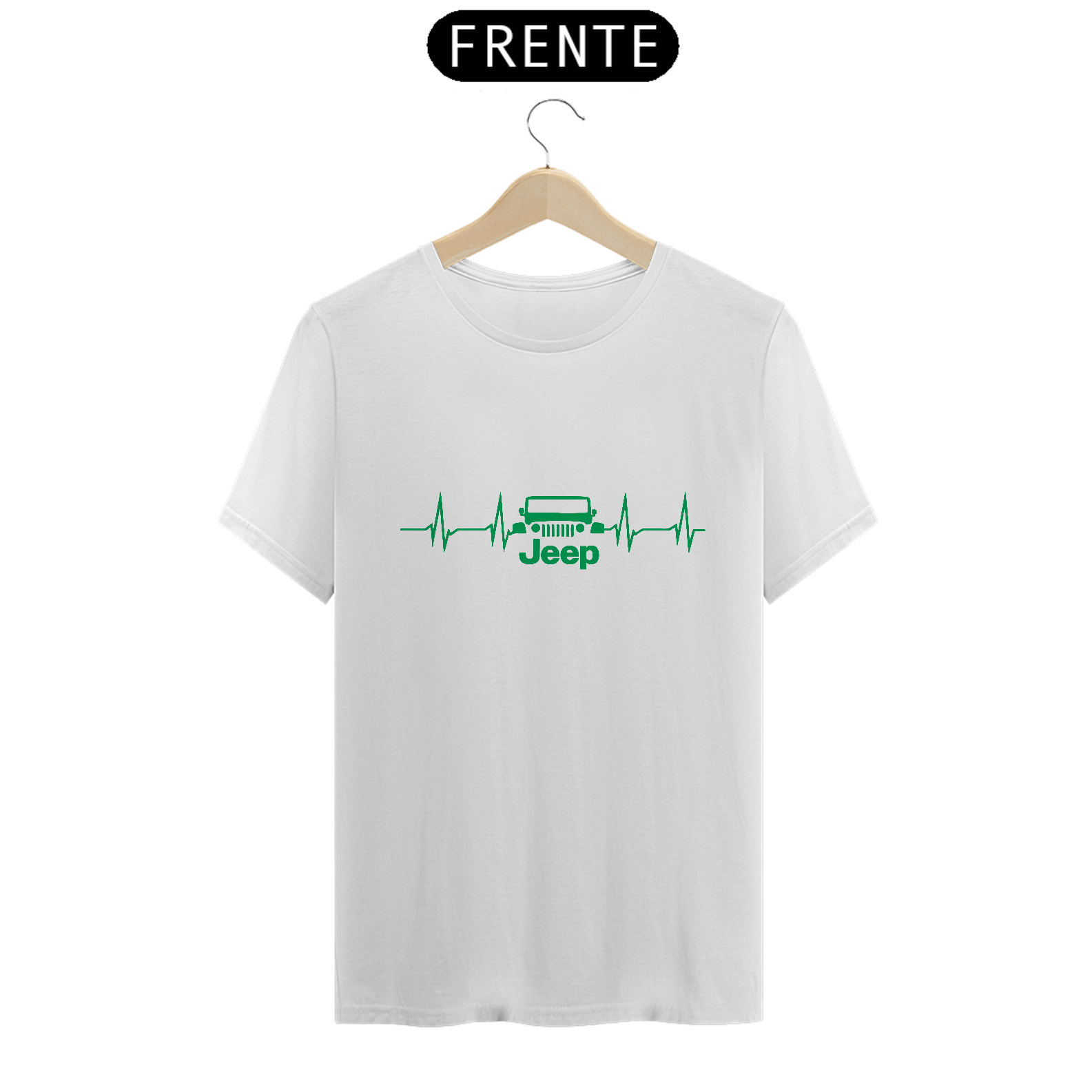 Nome do produto: Camiseta Quality - Batimentos Jeep