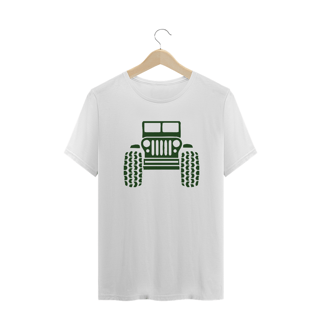 Camiseta Plus Size- Jeep Verde