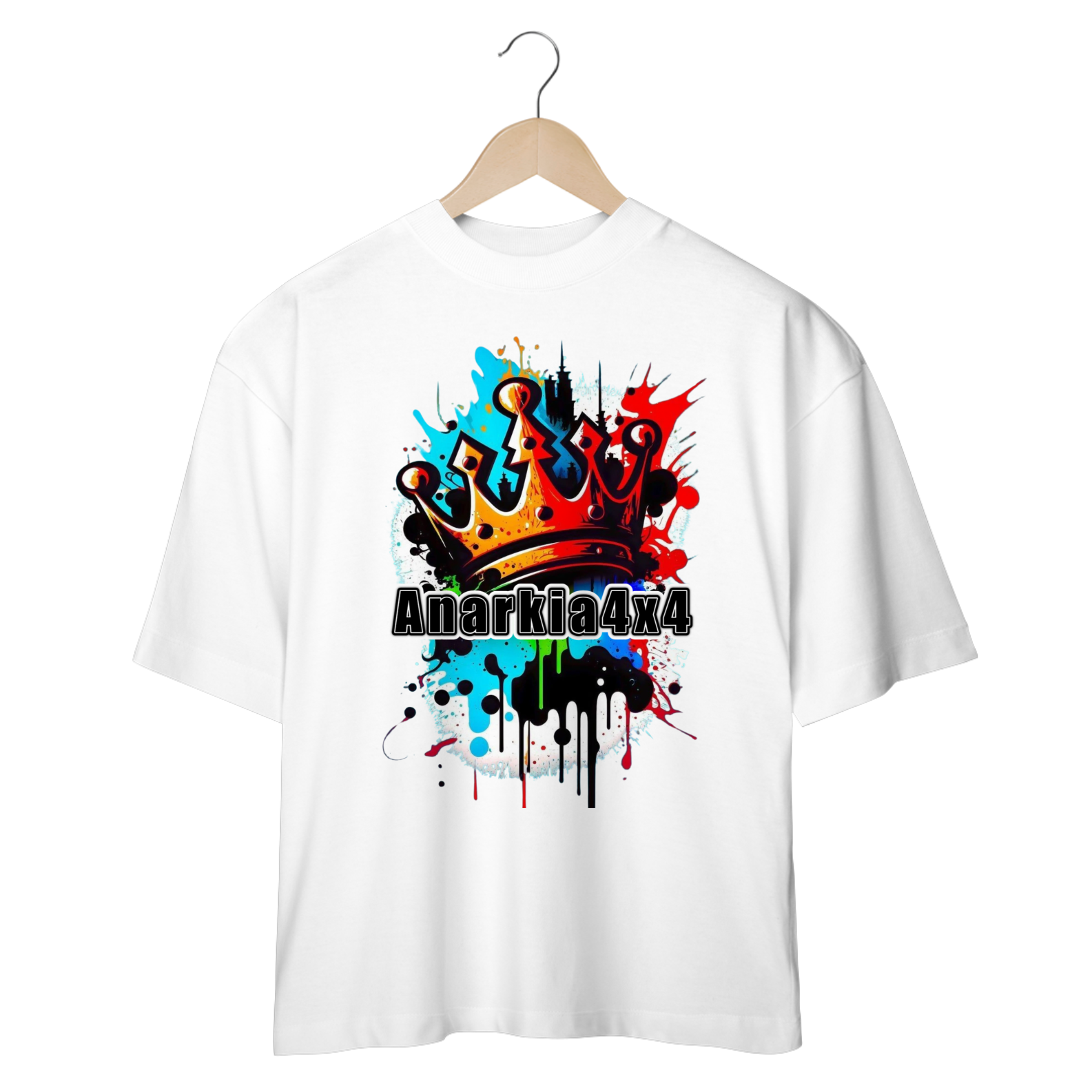 Camiseta Oversized Anarkia 4x4 - King