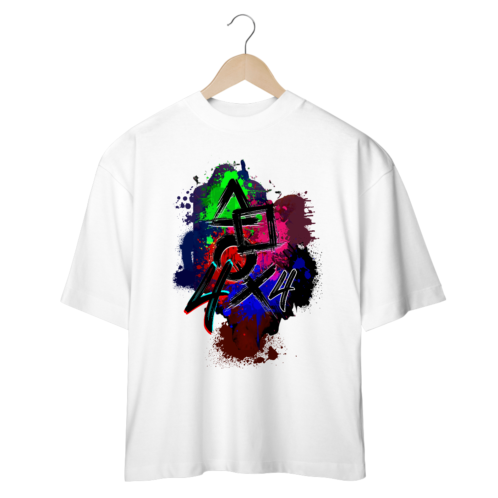 Camiseta Oversized Anarkia - 4x4