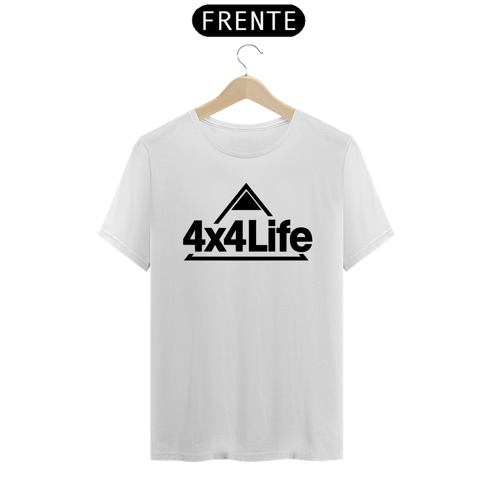 Camiseta Quality - 4x4 Life - Black
