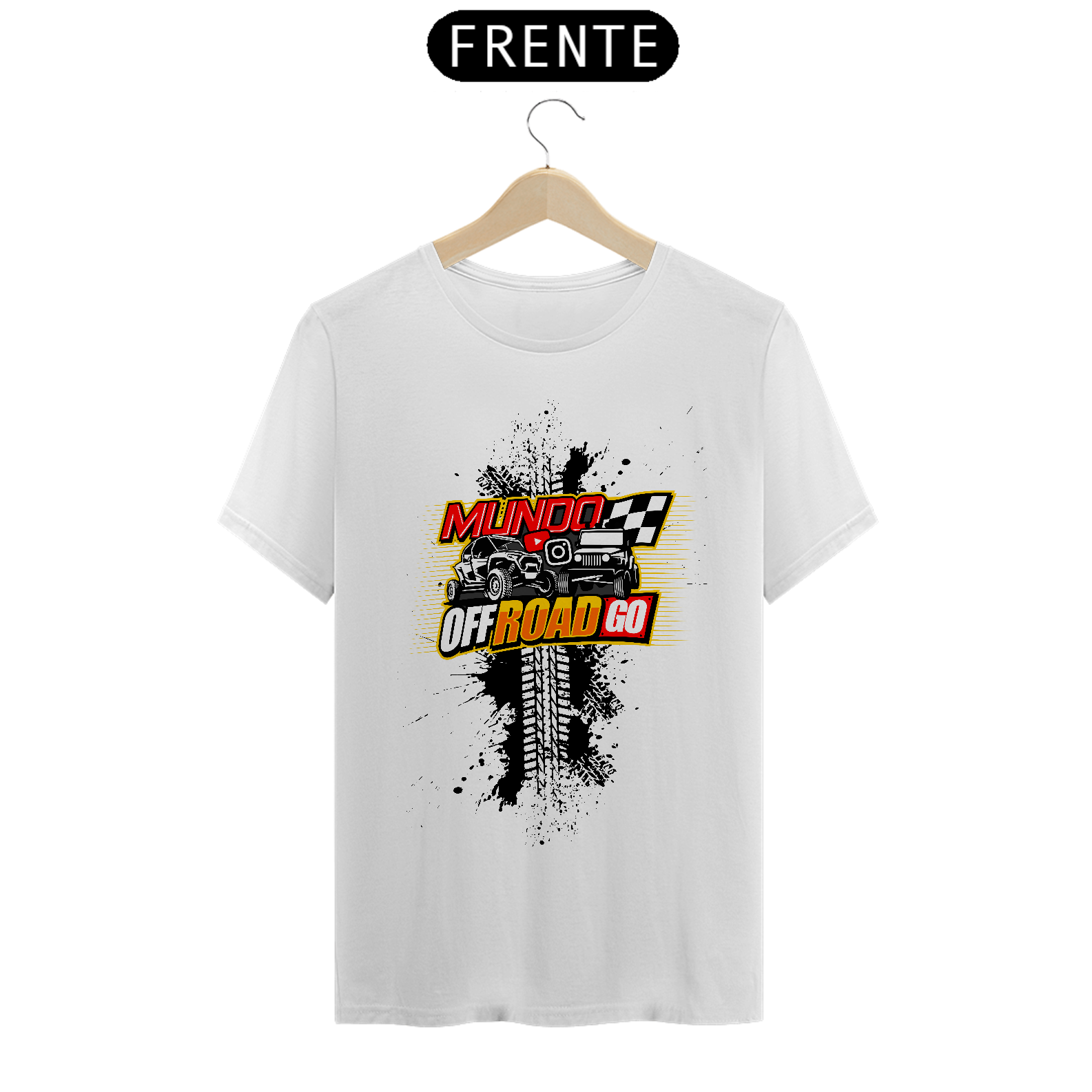 Camiseta Mundo Off Road - Black