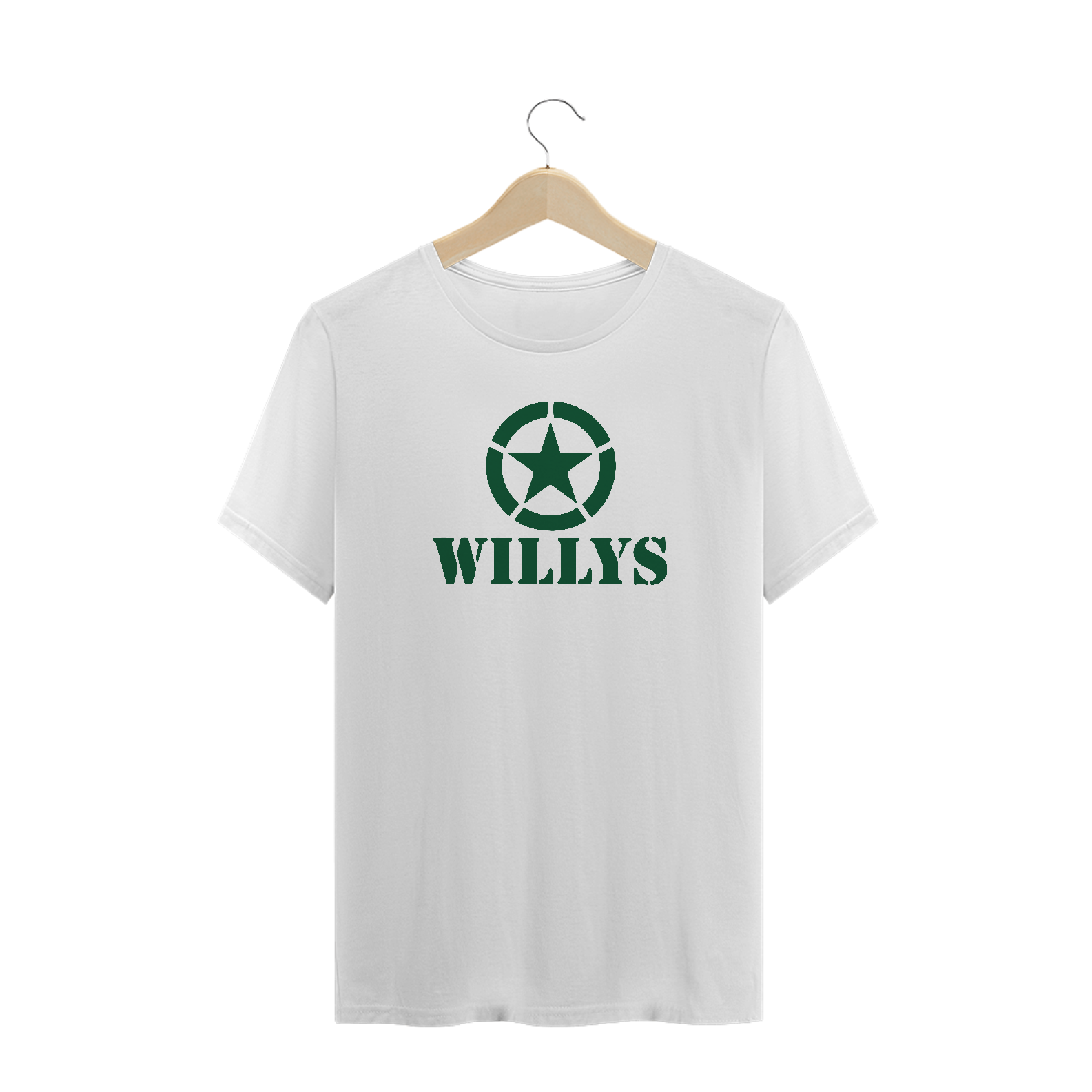 Nome do produto: Camiseta Plus Size - ARMS WILLYS