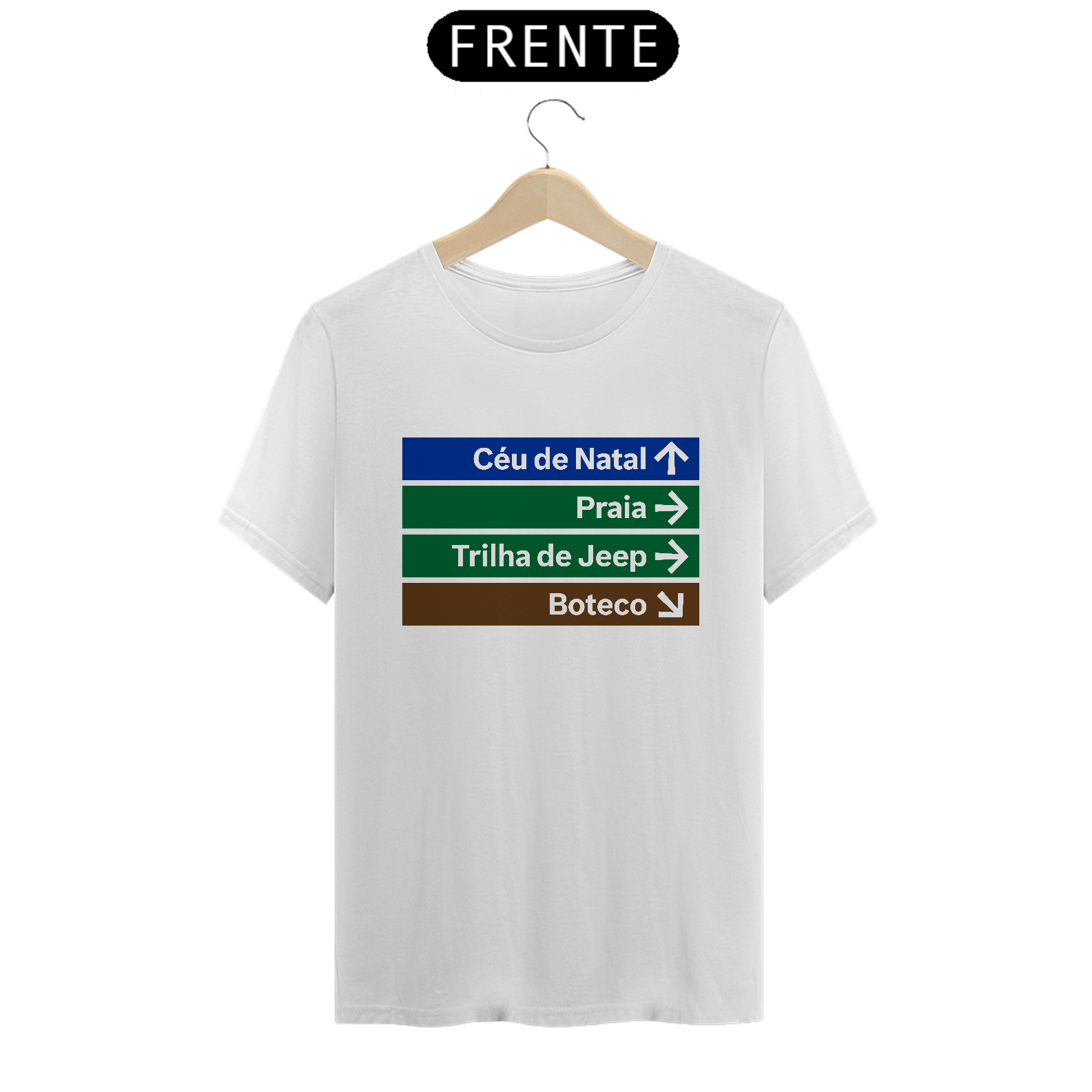 Camiseta Quality Sinalizando - Natal