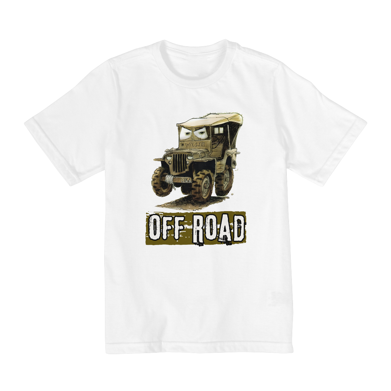 Camiseta Infantil - Willie Off Road - 10 a 14 Anos
