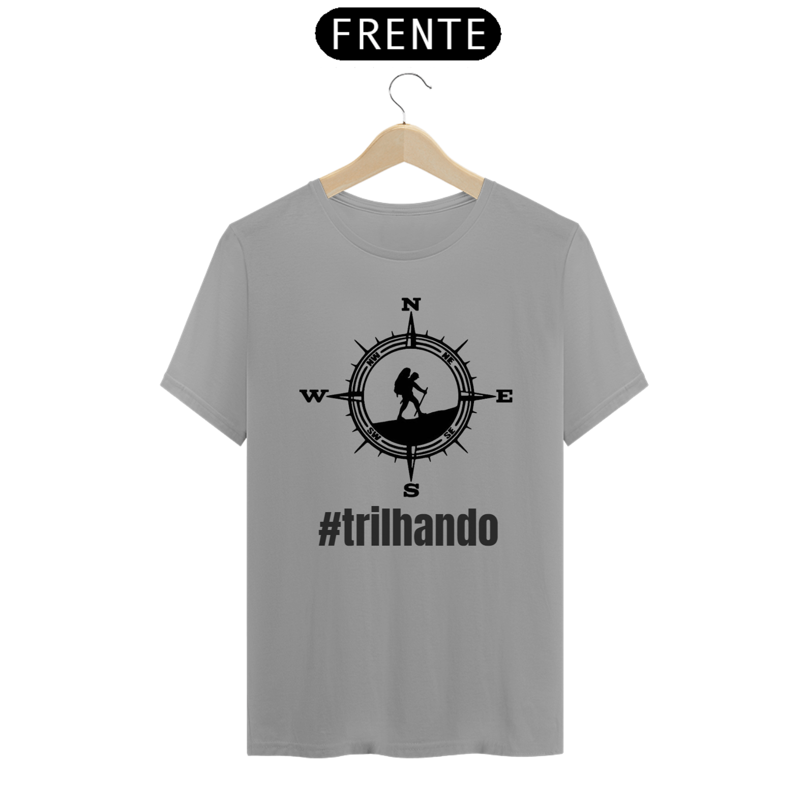 Camiseta Quality - #trilhando