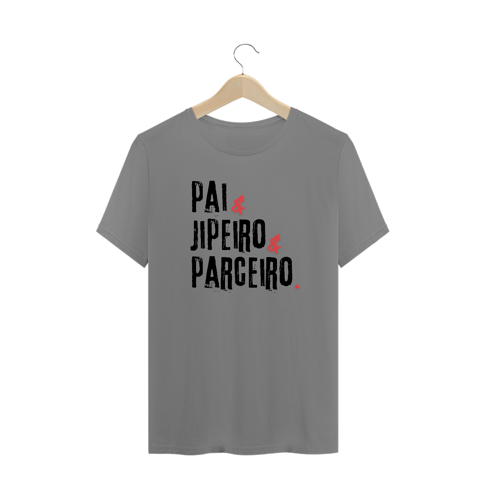 Camiseta Plus Size - Pai & Jipeiro & Parceiro