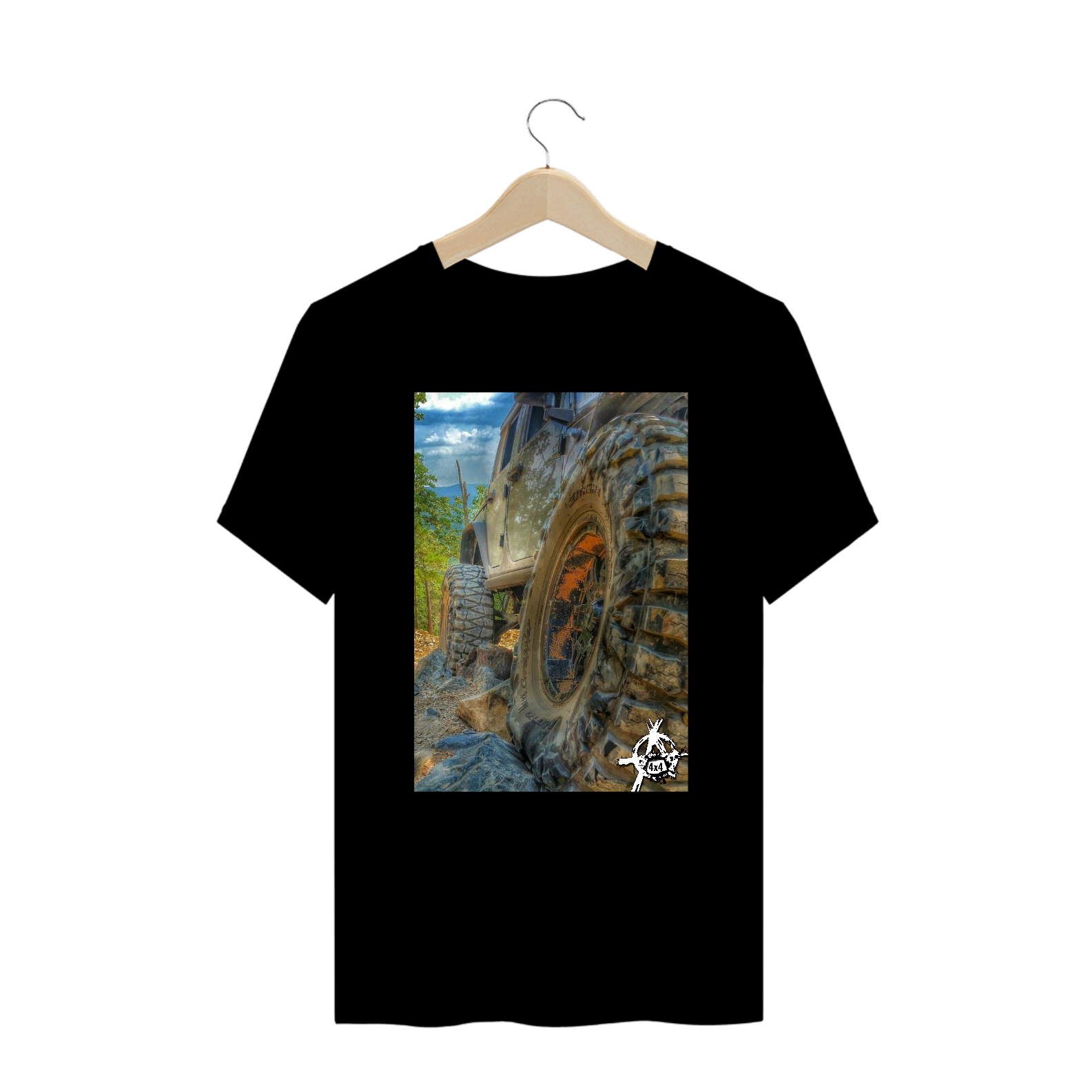 Camiseta Plus Size - Roda Anarkia