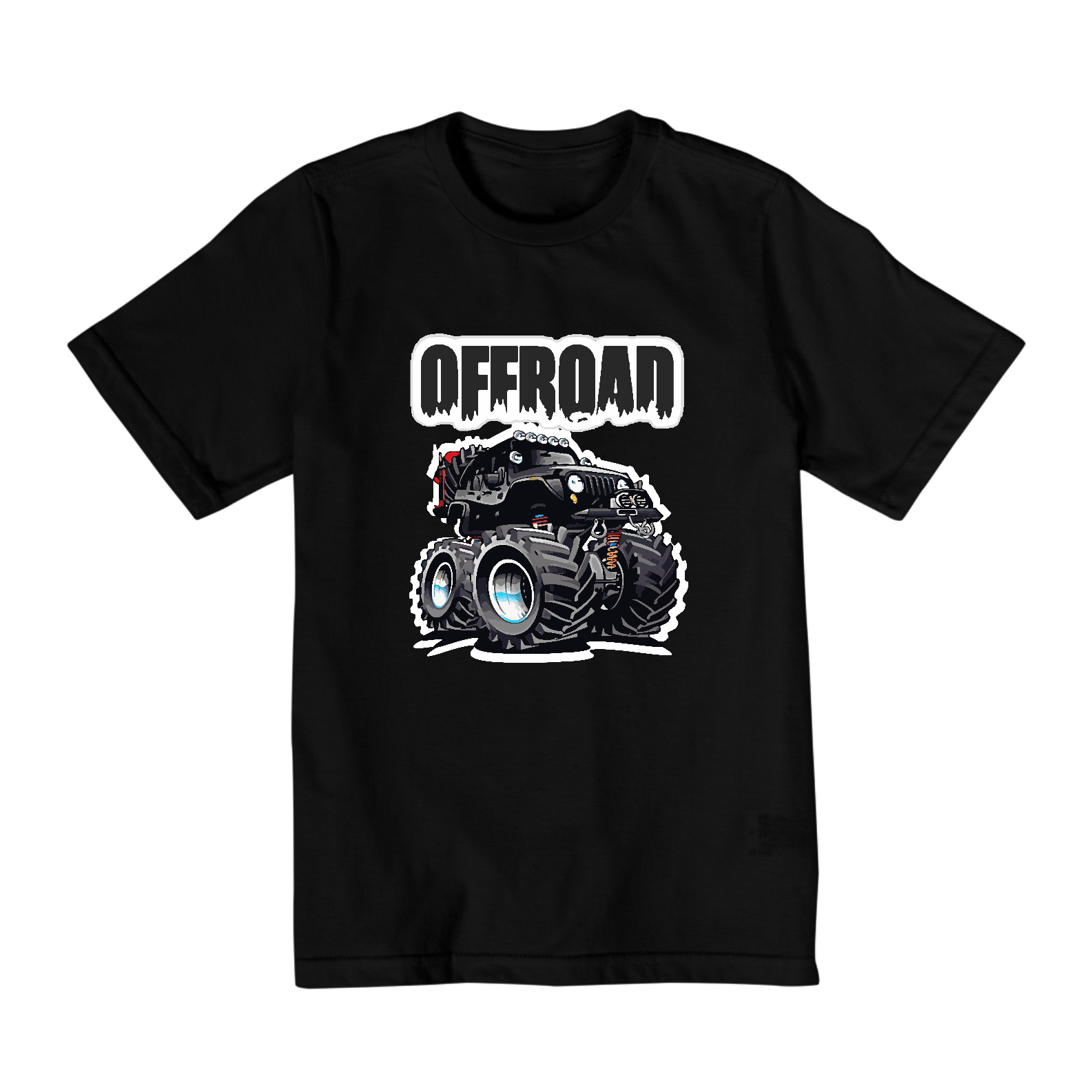 Camiseta Infantil -  Off Road - 2 a 8 anos