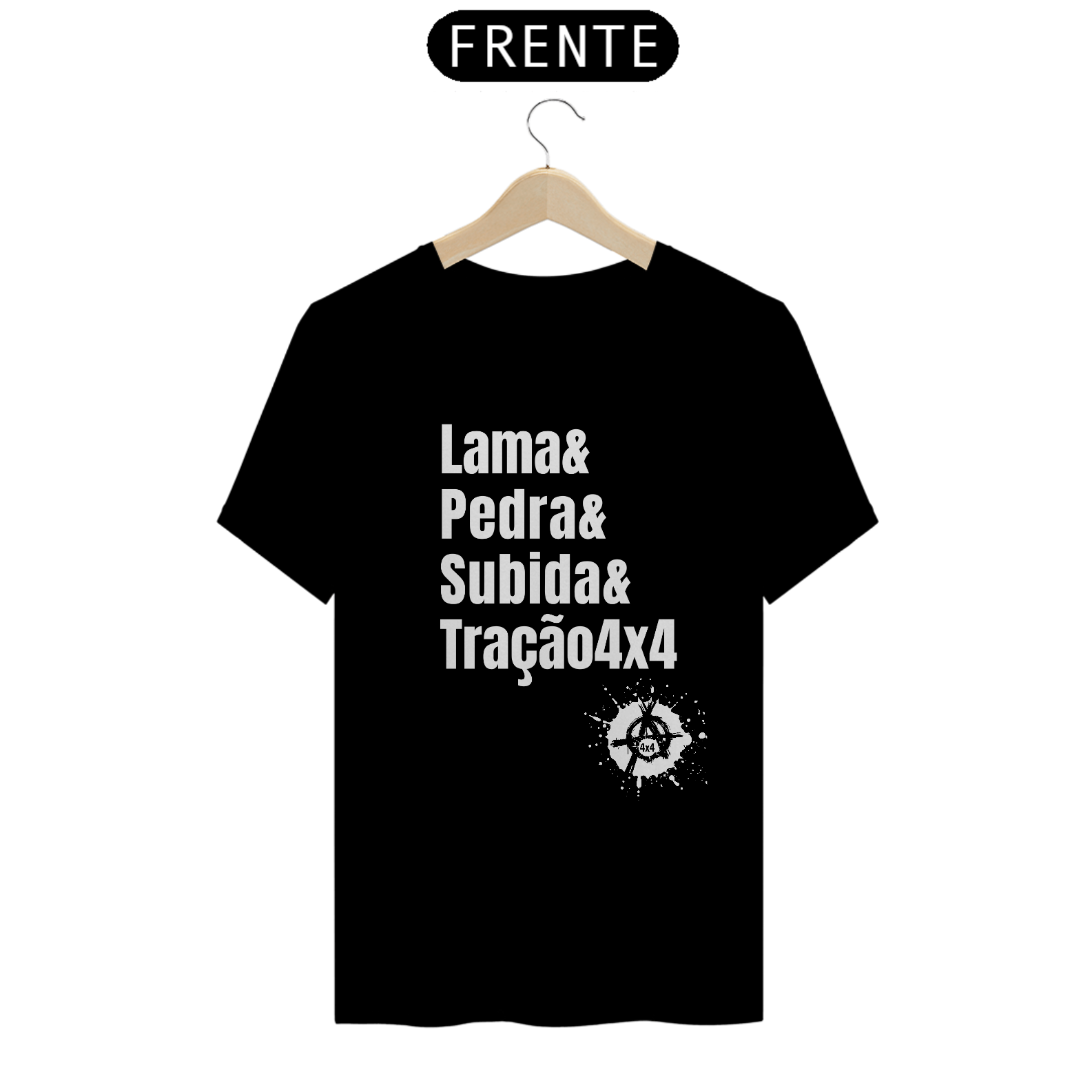 Camiseta Quality - Lama & Tração 4x4