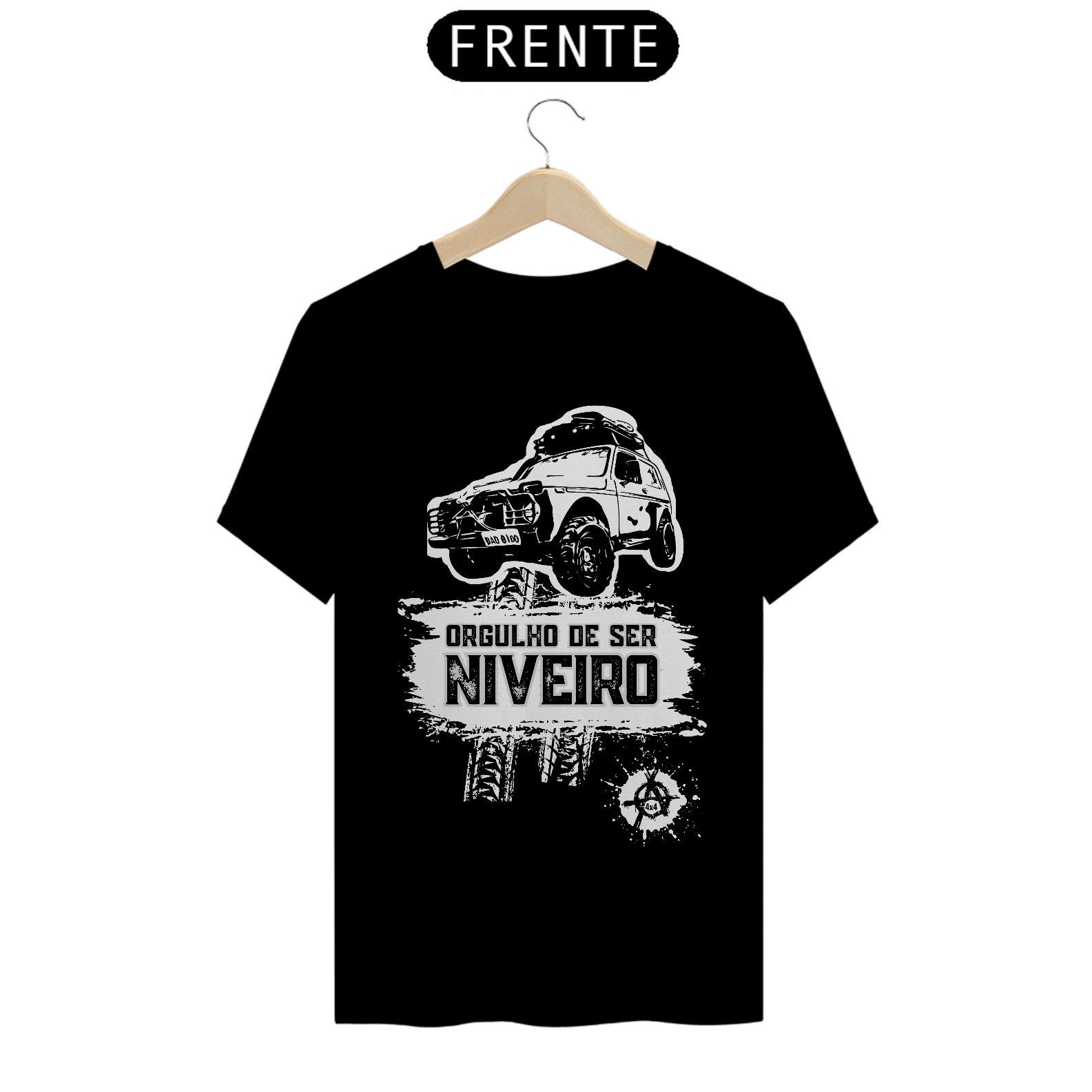 Camiseta Quality - Orgulho Niveiro - Black
