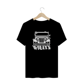 Camiseta Plus Size - Willys Branco