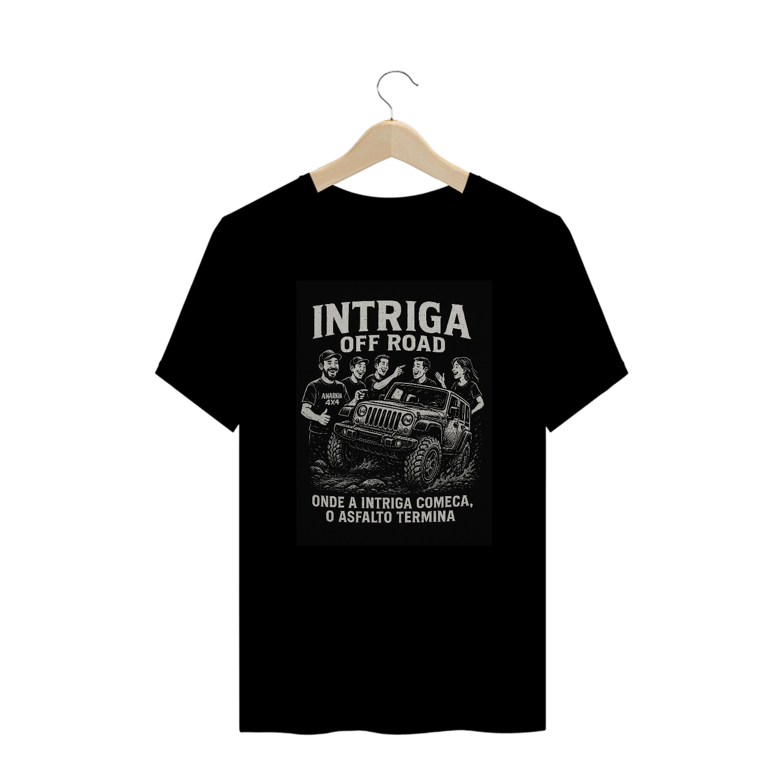 Camiseta Plus Size - Intriga Off Road