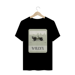 Camiseta Plus Size - Willys Camp
