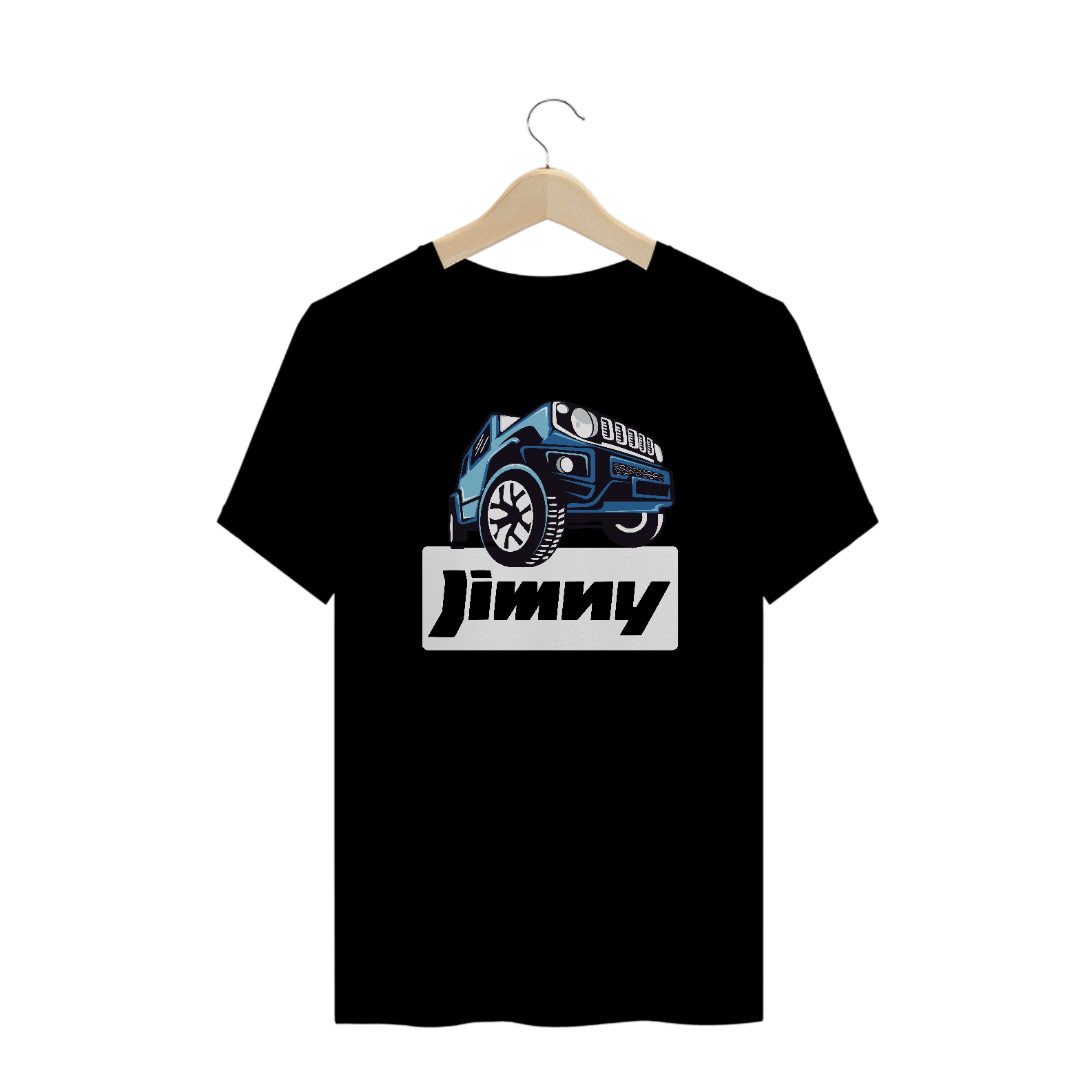 Camiseta Plus Size - Jimny Azul