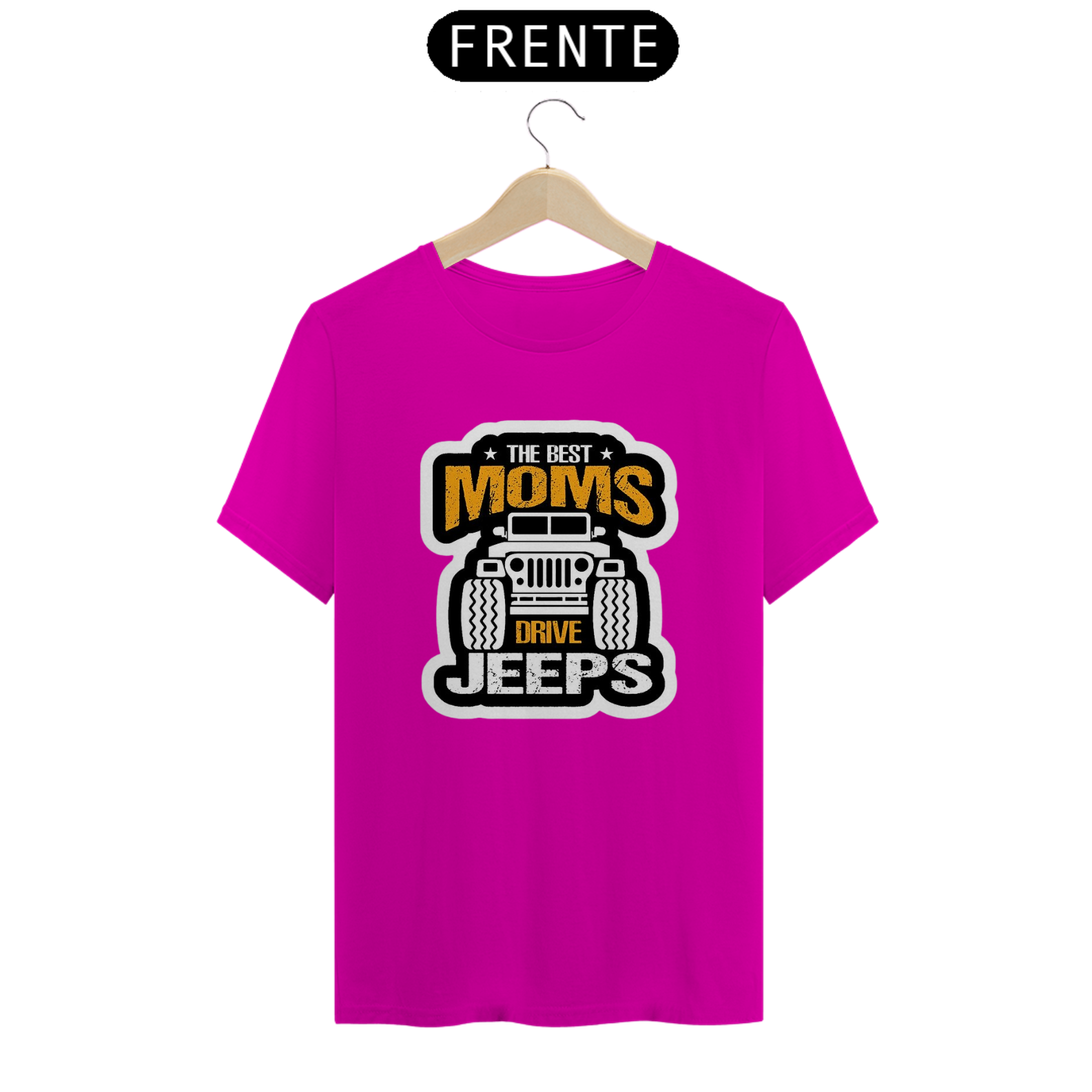 Nome do produto: Camiseta Quality -Moms drive Jeep