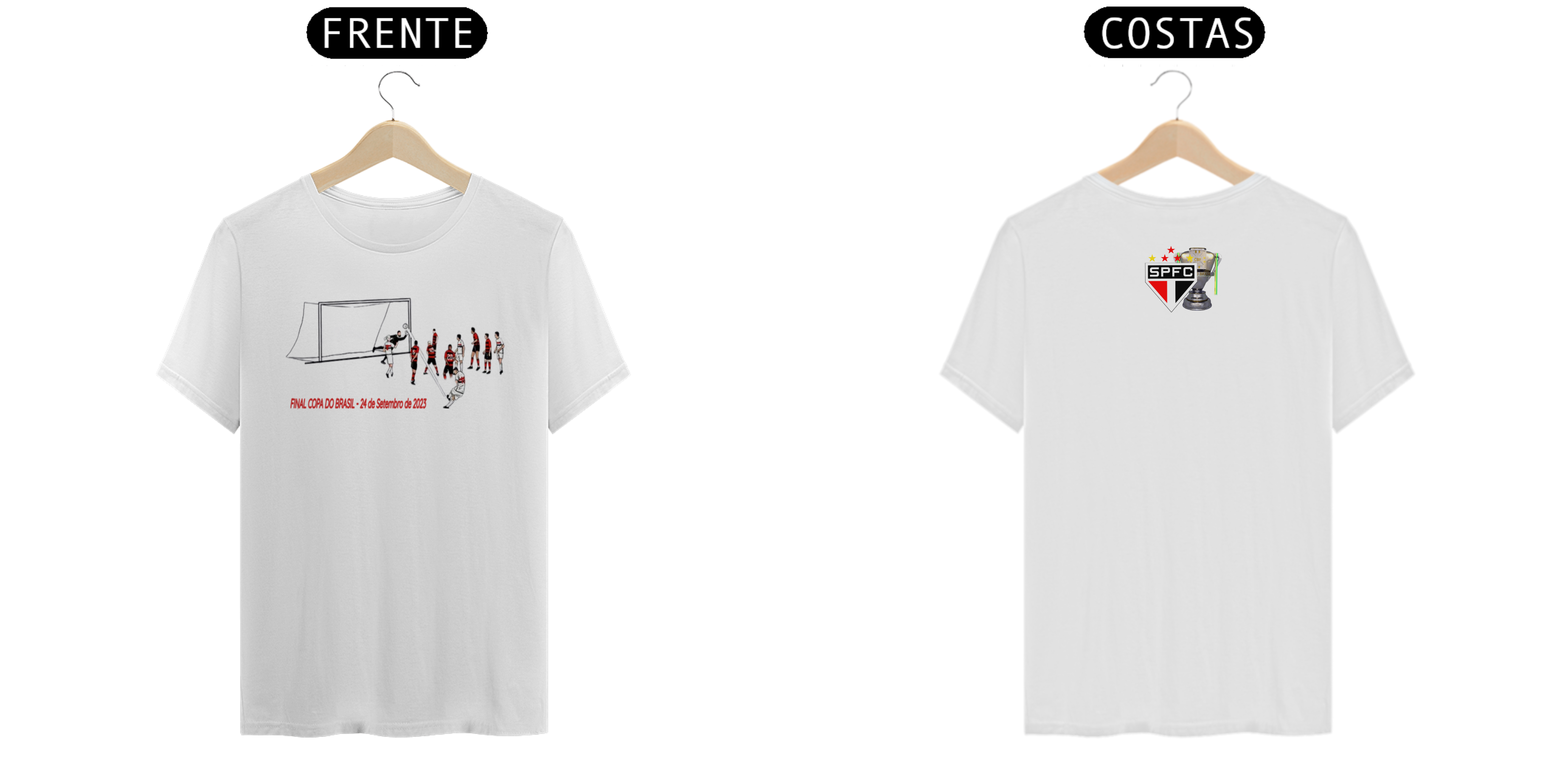 Nome do produto: Camiseta Gol Rodrigo Nestor Final Copa do Brasil 2023