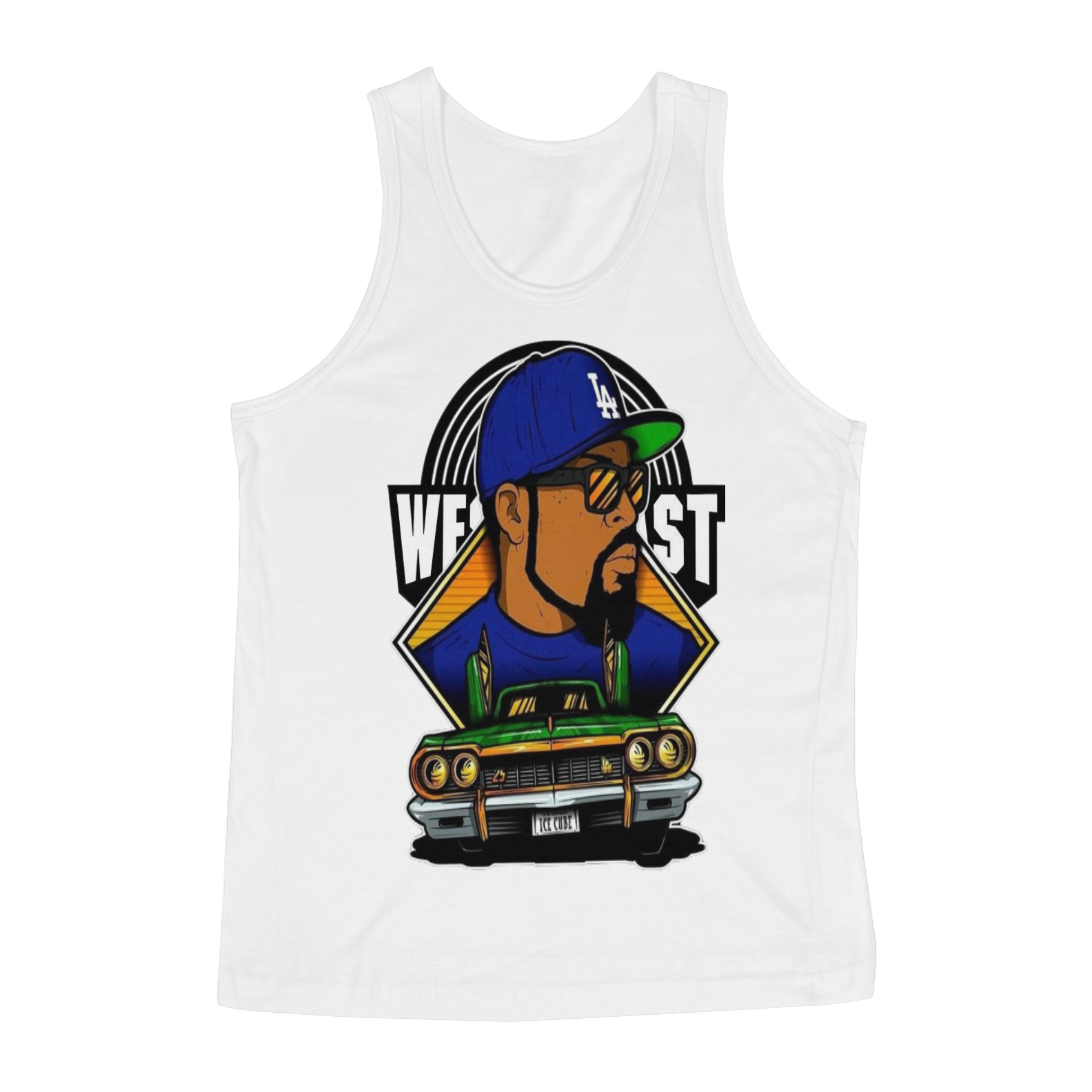 Nome do produto: Regata Ice Cube West Coast