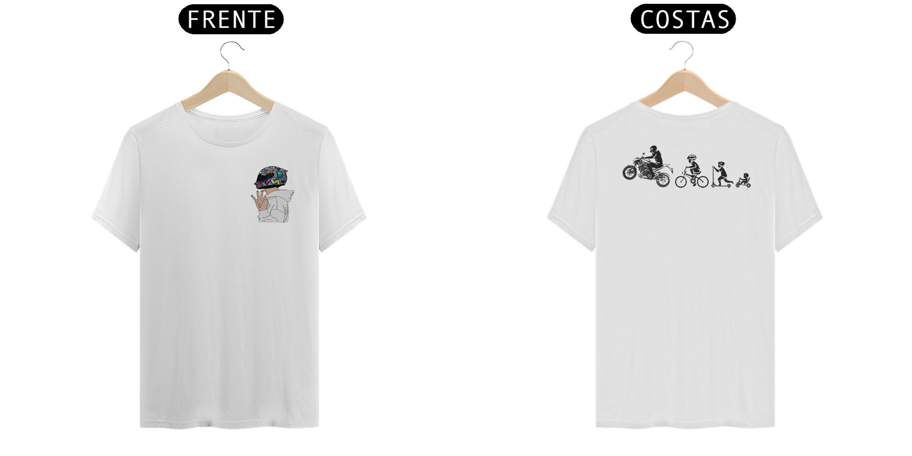 Nome do produto: Camiseta Moto Evolução