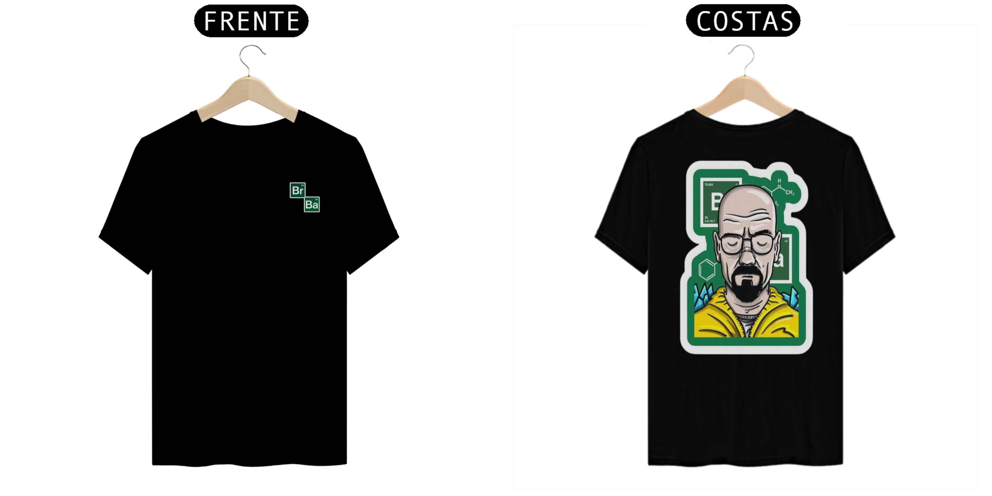 Nome do produto: Camiseta Breaking Bad Walter White