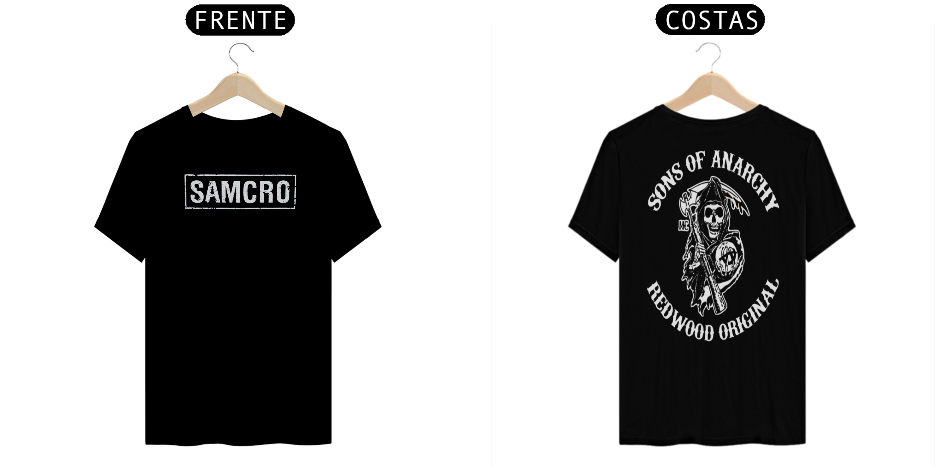 Nome do produto: Camiseta Sons Of Anarchy SAMCRO