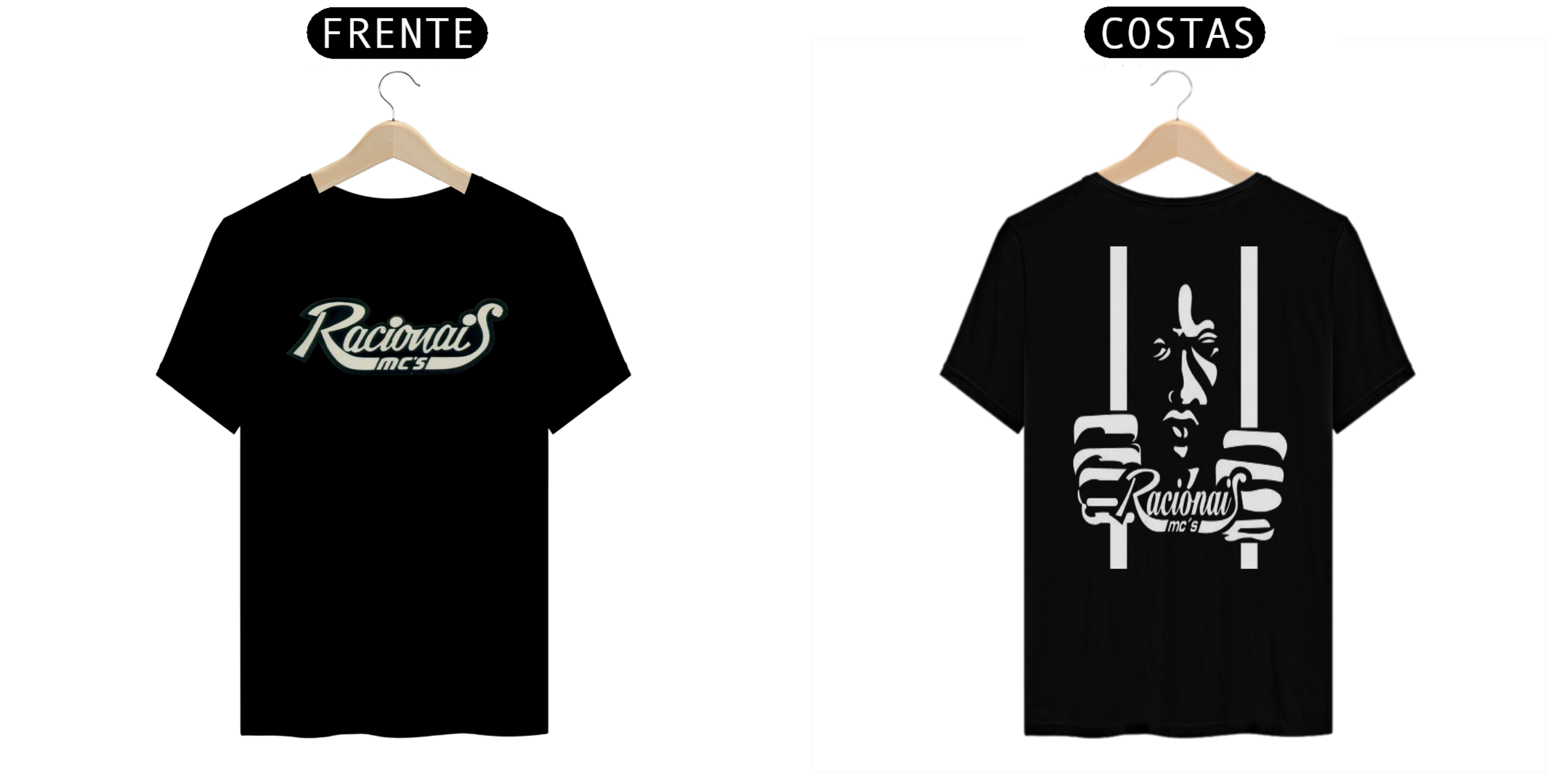 Nome do produto: Camiseta Racionais Mcs