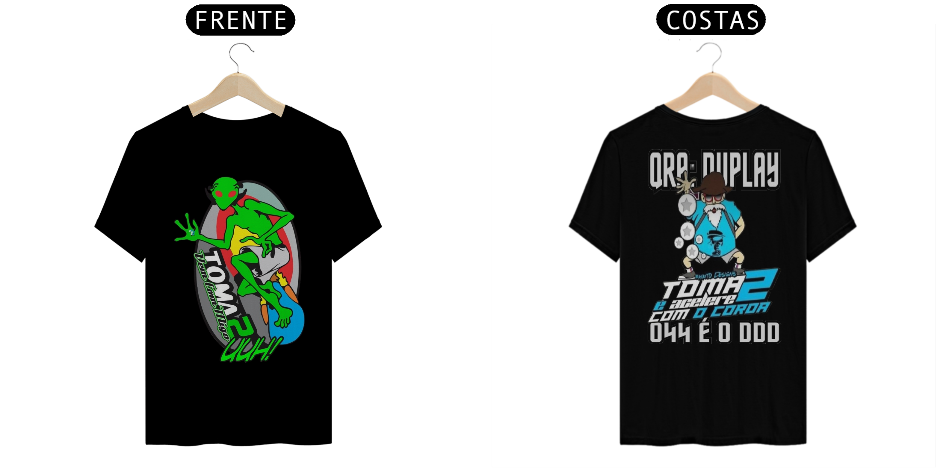 Nome do produto: Camiseta Qra Duplay