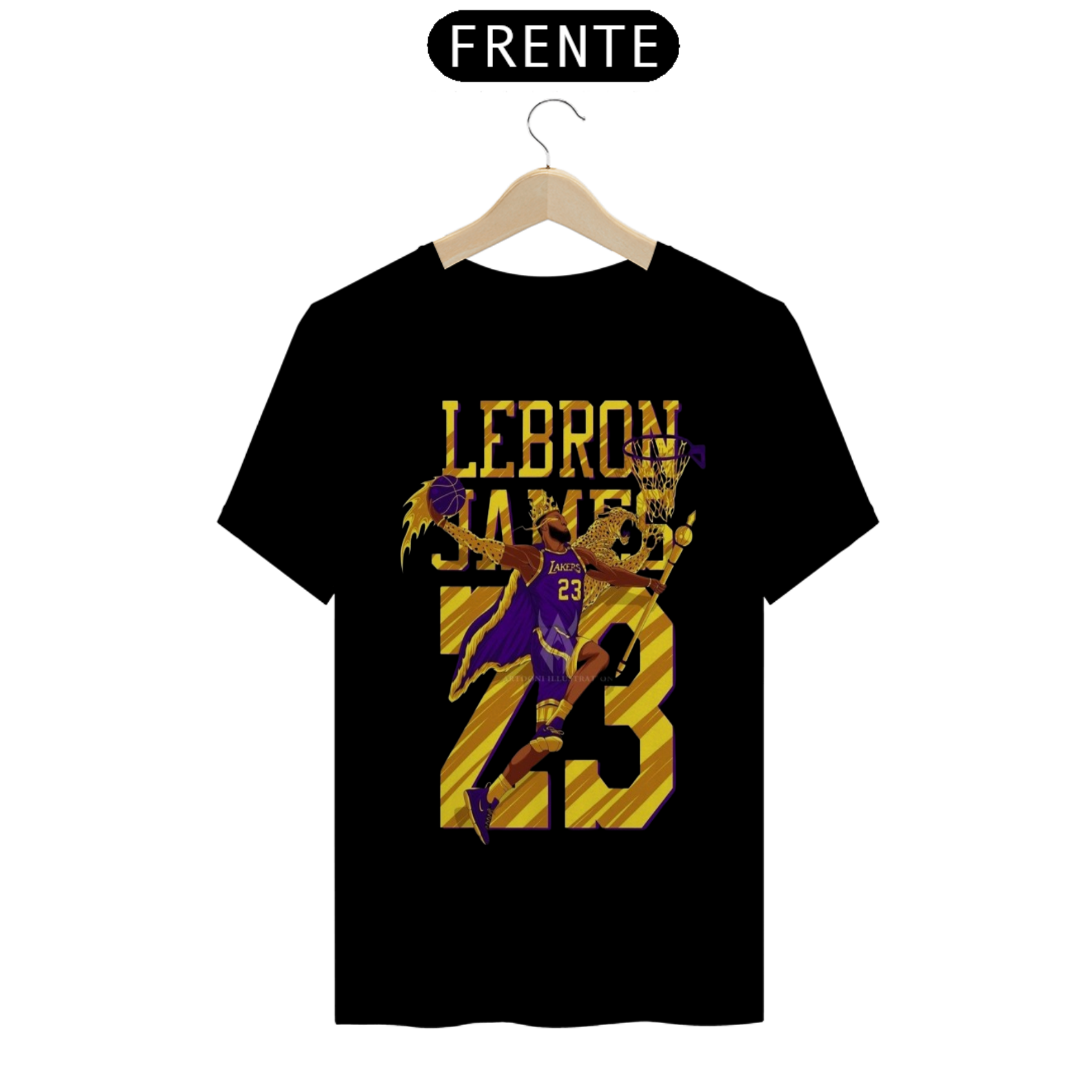 Nome do produto: Camiseta Lebron James 23