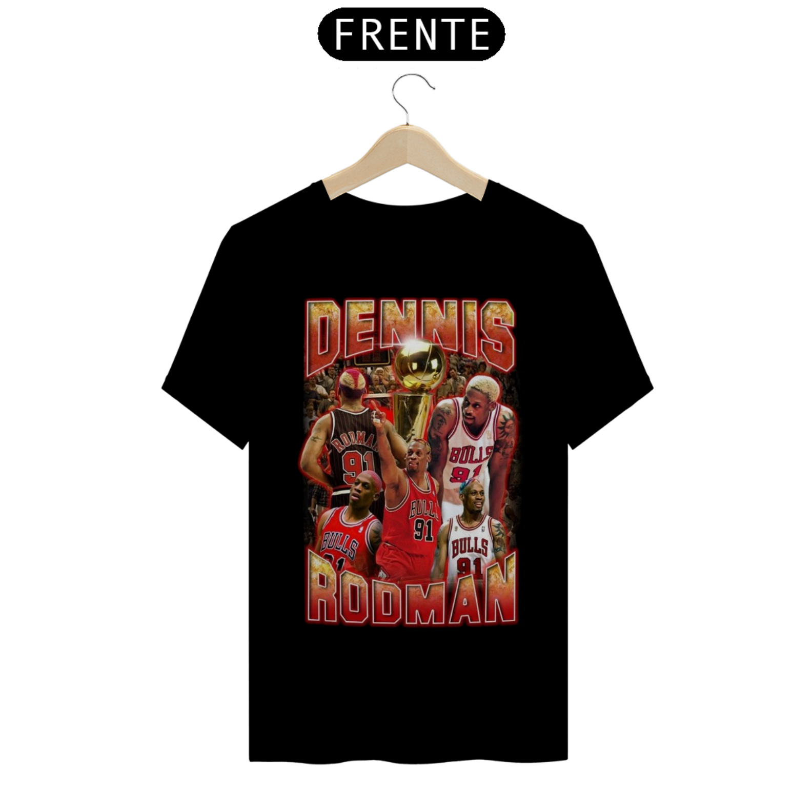 Nome do produto: Camiseta Dennis Rodman