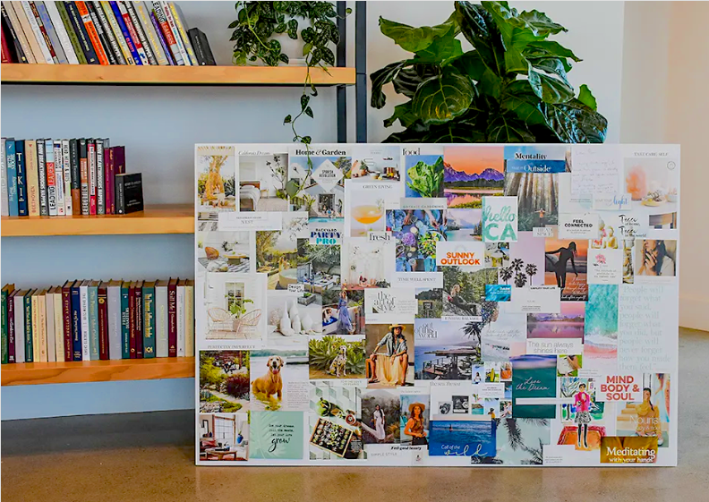 Quadro dos Sonhos (Vision Board) - Paisagem