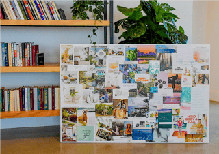 Quadro dos Sonhos (Vision Board) - Paisagem