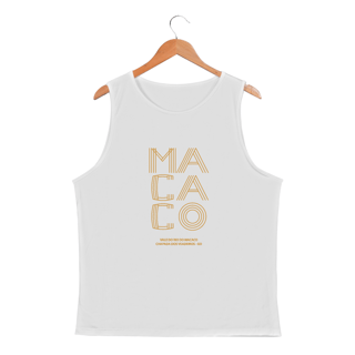 Regata Uv Masculina Macaco Amarela