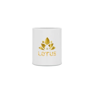 Caneca Branca Lotus 