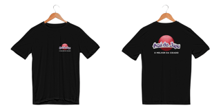 Camiseta Dry Uv Letra Branca - Açaí do Japa