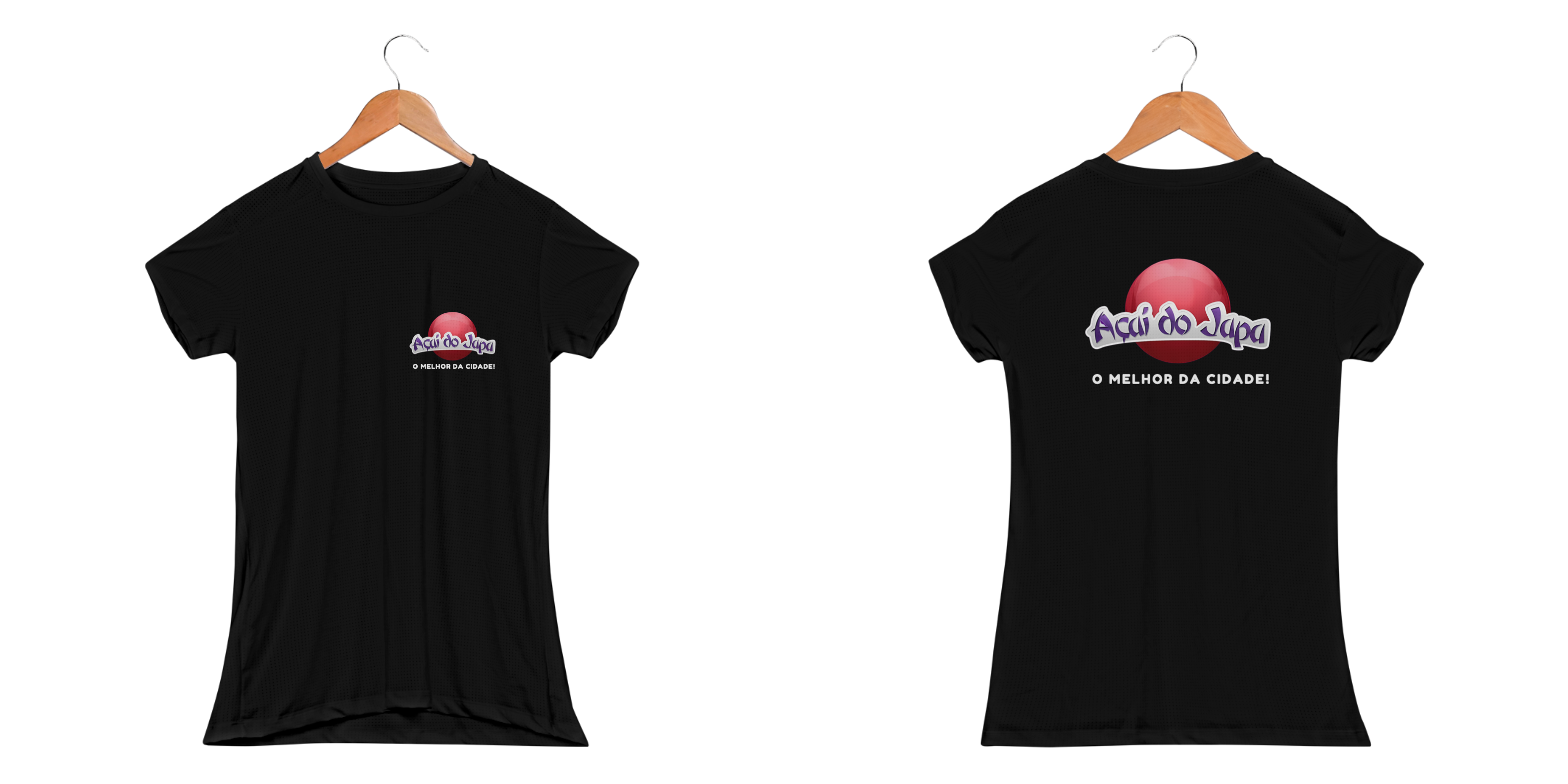 Camiseta Dry Uv Letra Branca Fem - Açaí do Japa