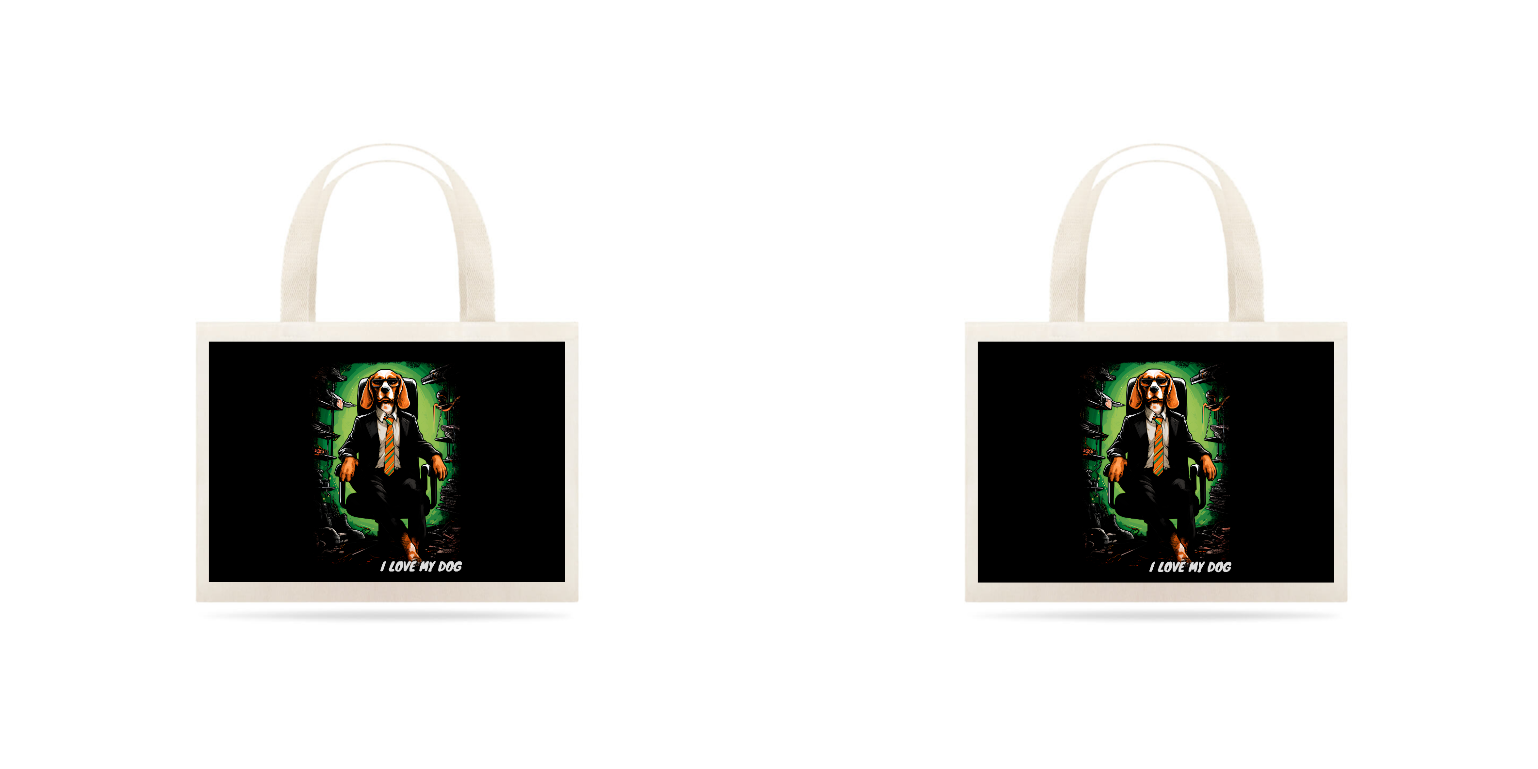 Beagle Analista de Sistemas - Ecobag - Coleção Tal Pais - Tal Patas