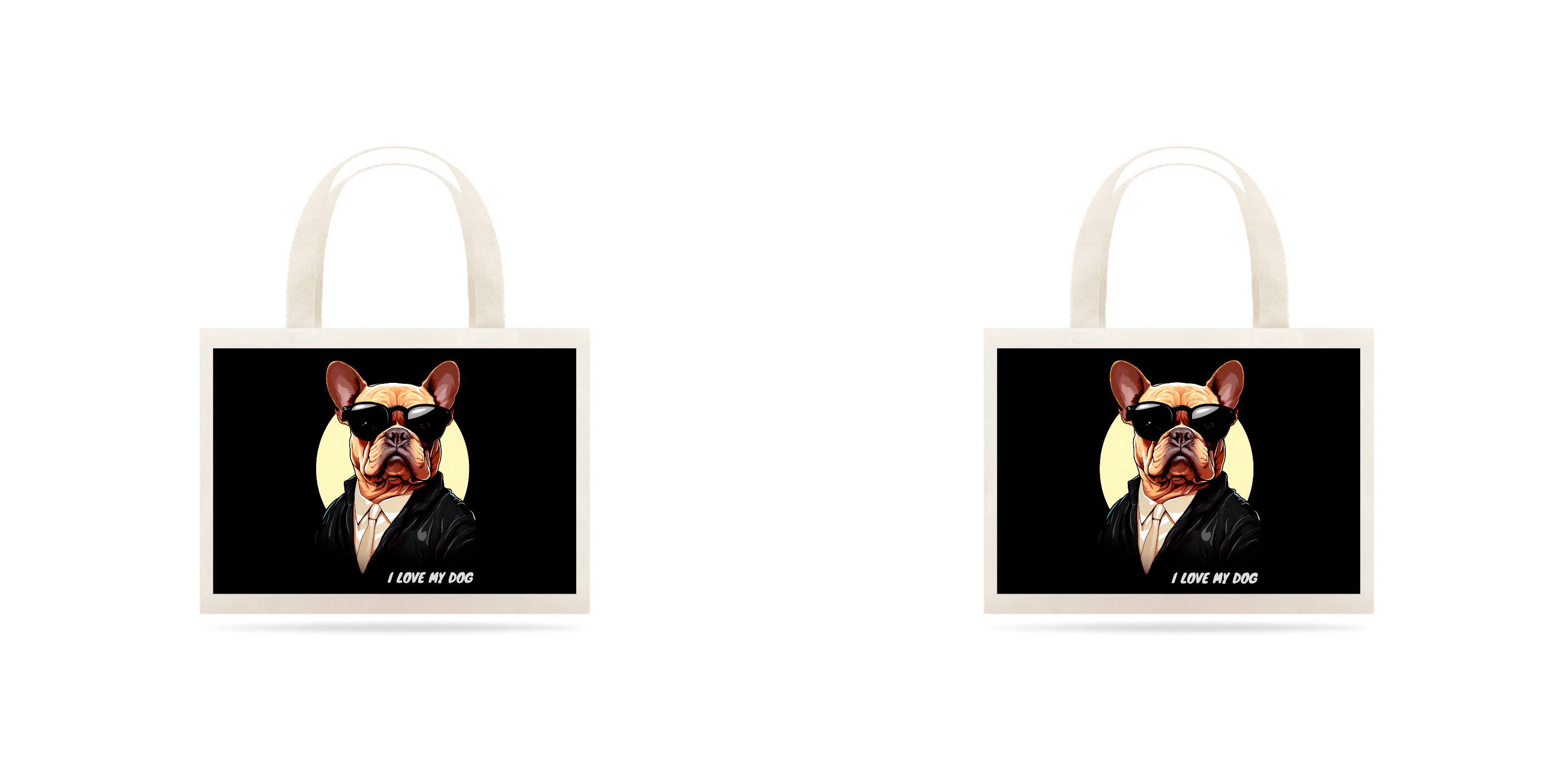 Bulldog Francês Advogado - Ecobag - Coleção Tal Pais - Tal Patas