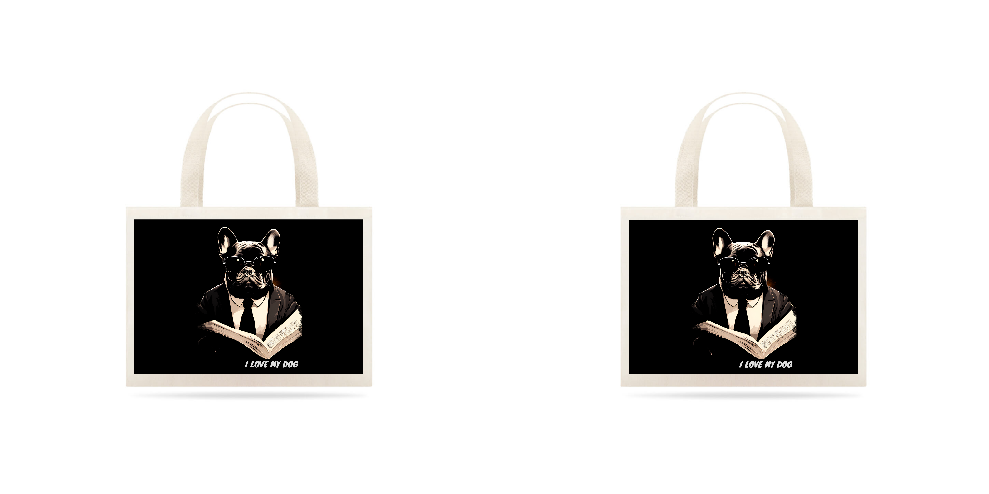 Bulldog Francês Advogado - Ecobag - Coleção Tal Pais - Tal Patas