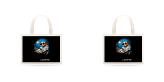 Bulldog Inglês Arquiteto - Ecobag - Coleção Tal Pais - Tal Patas